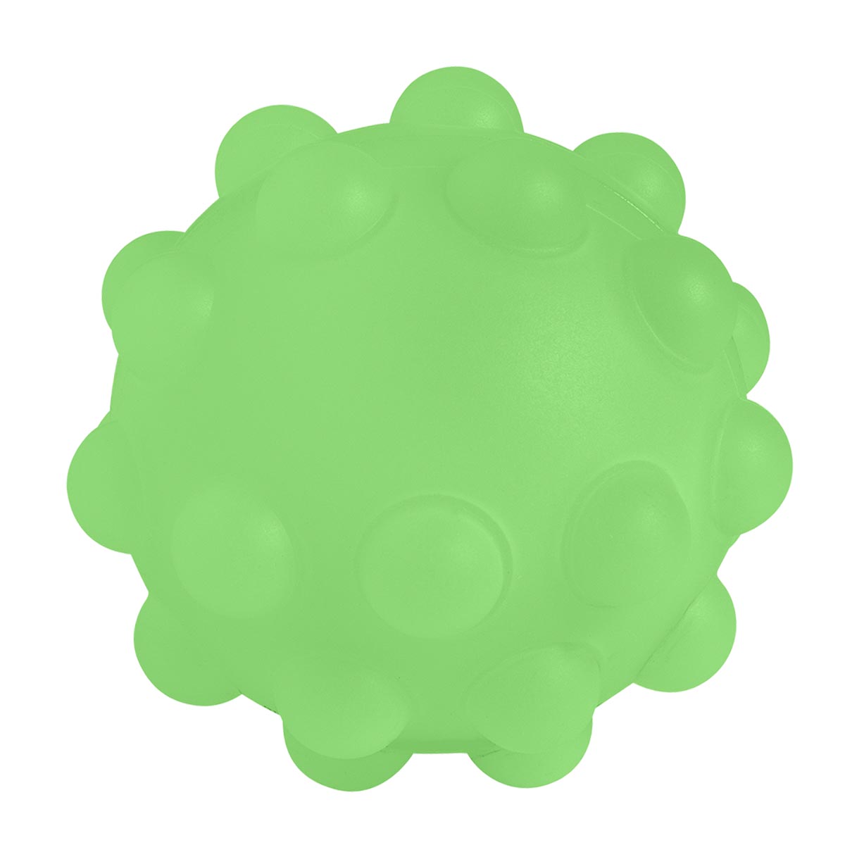 Glow In The Dark Round Push Pop Ball 7