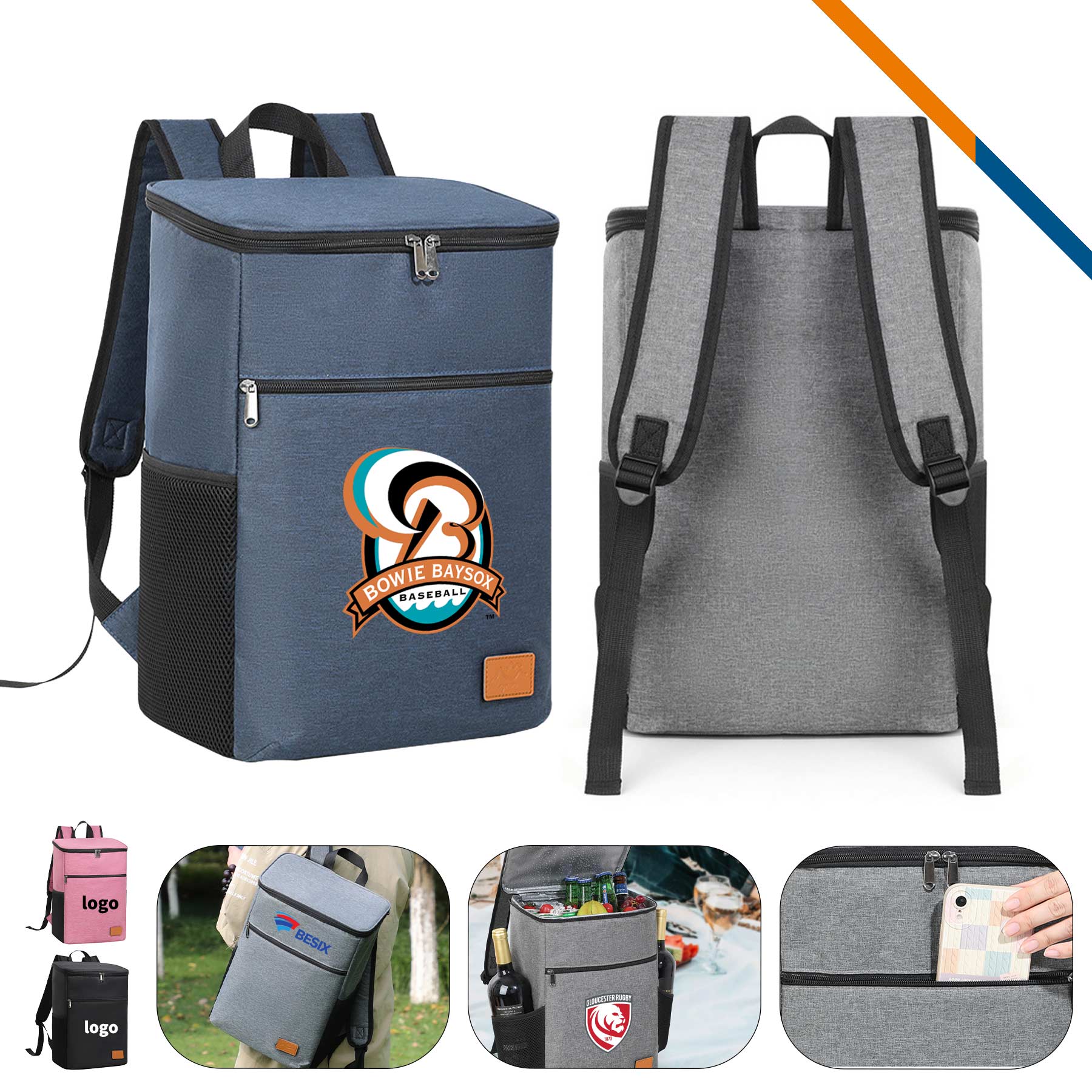 Warmkeep Outdoor PEVA Insulated Cooler Backpack