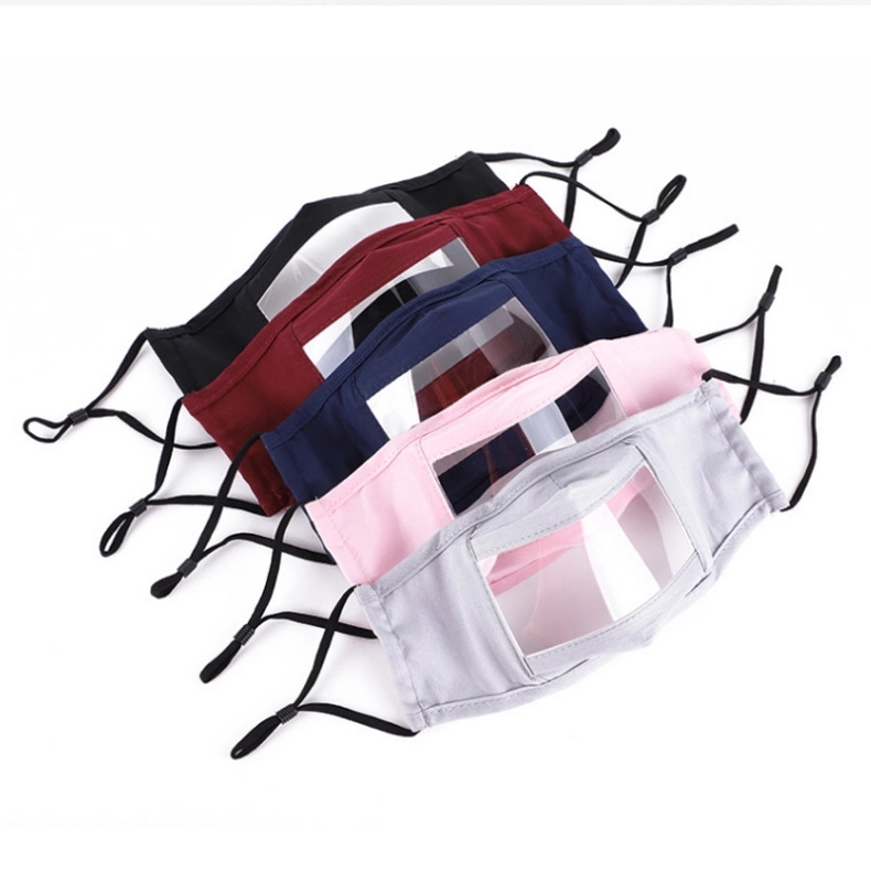 Lip Language Clear Cotton Reusable Adjustable Mask