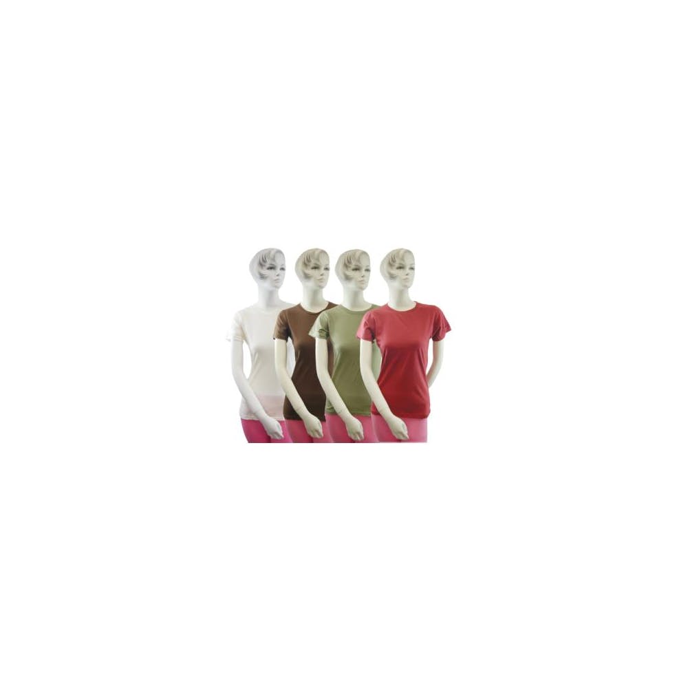 Women's 100% Cotton T-Shirts - 4 Colors 4 Sizes 2