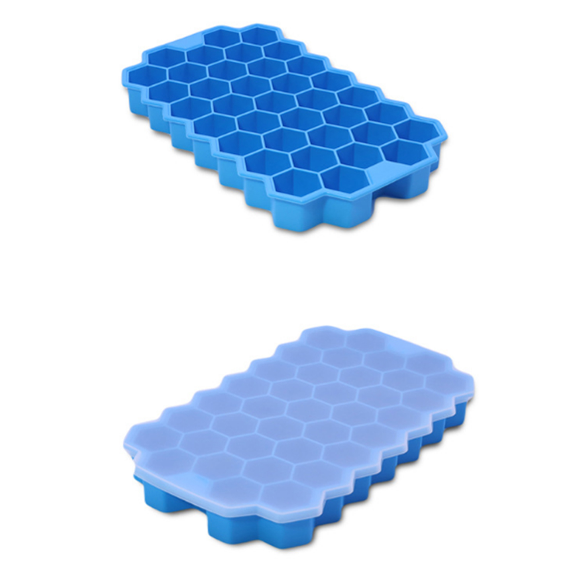Efficient Silicone Honeycomb Shaped Ice Tray 10