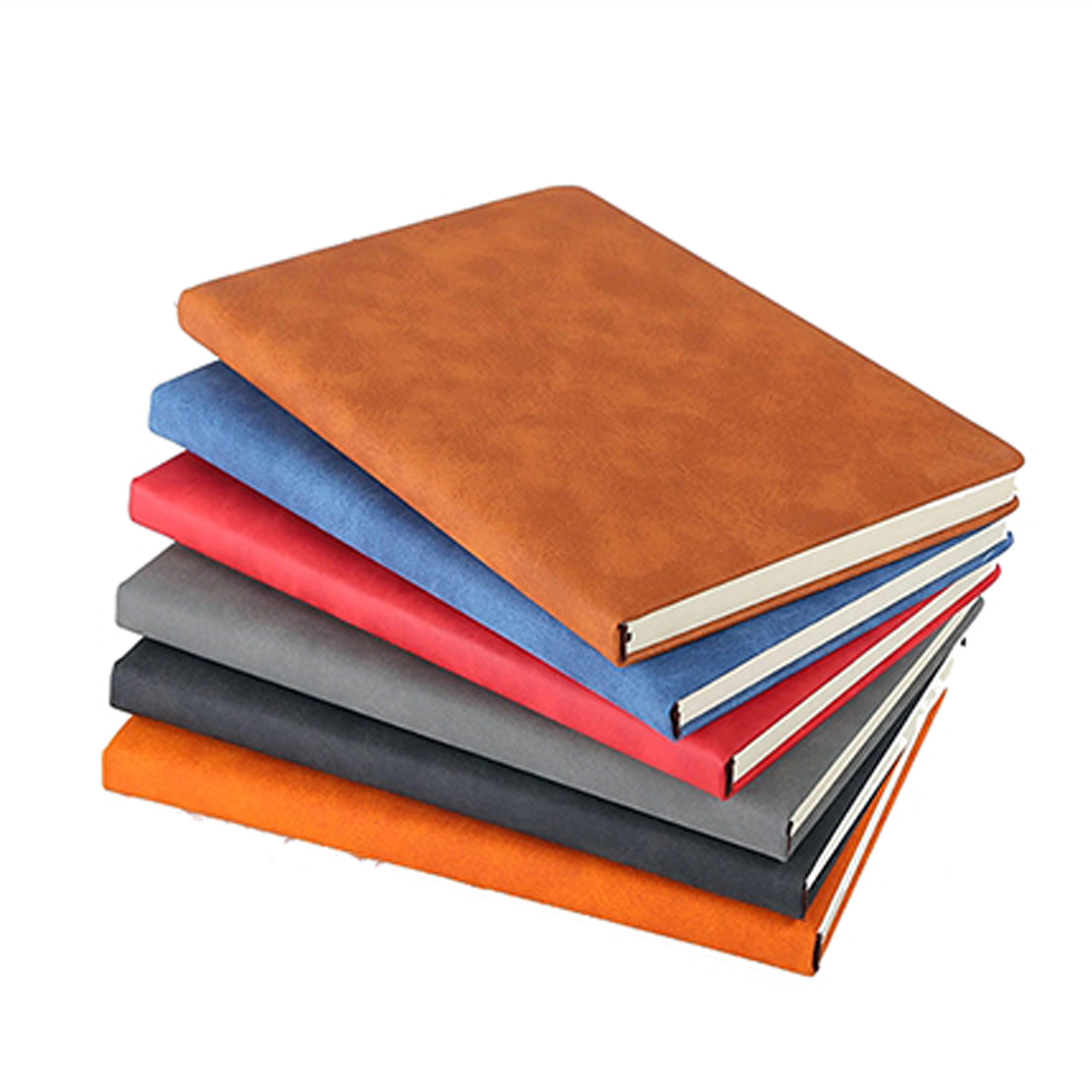 Practical A5 Soft Leather Office School Notebook 5