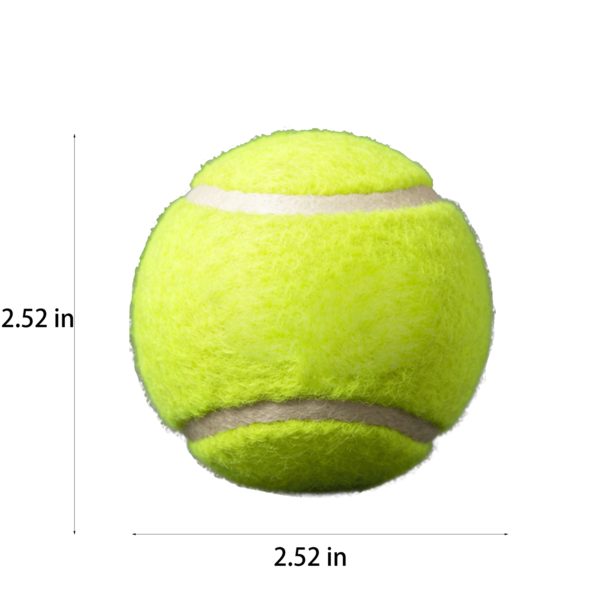 2.5 Inch Pet Fetch Ball 3