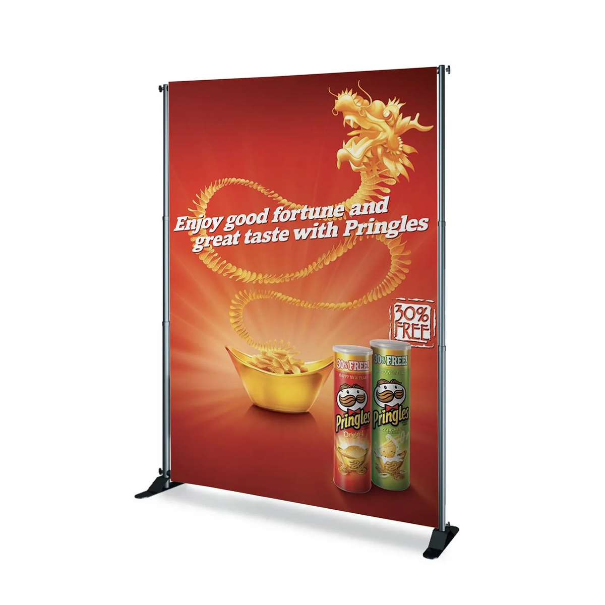 6'x8' Backdrop Replacement Graphic Banner Only