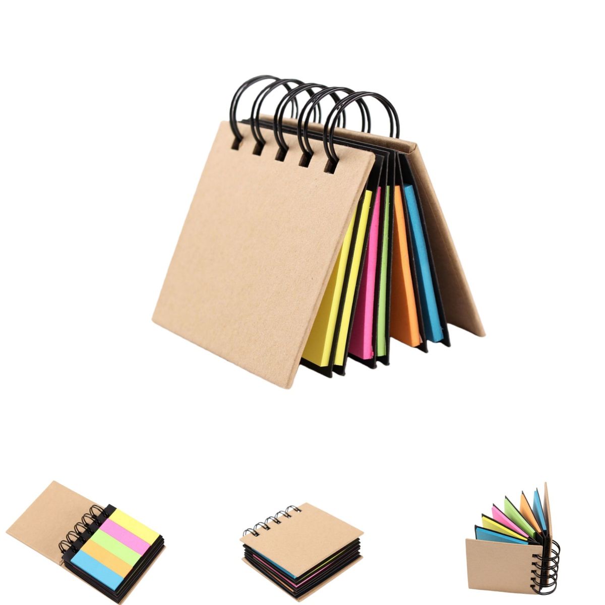 Sticky Notes For Notebook Spiral-Bound Sticky Notes Notebook - KBH5949 | Promotional Resource