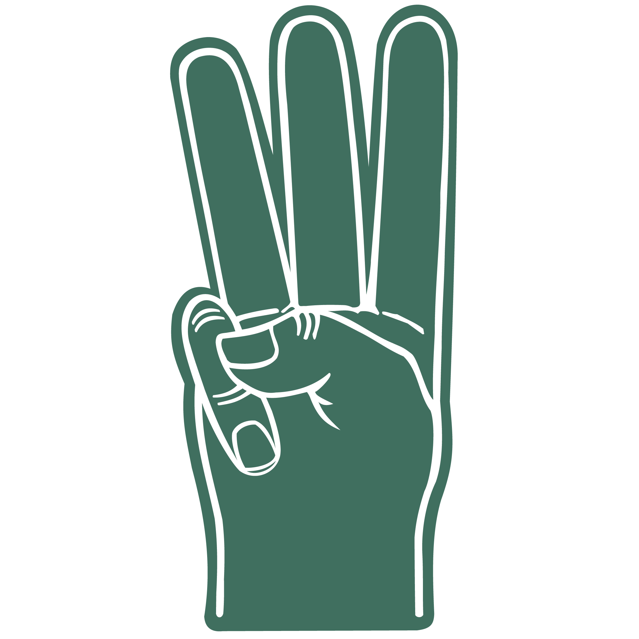 3 Fingered Hand Mitt 70