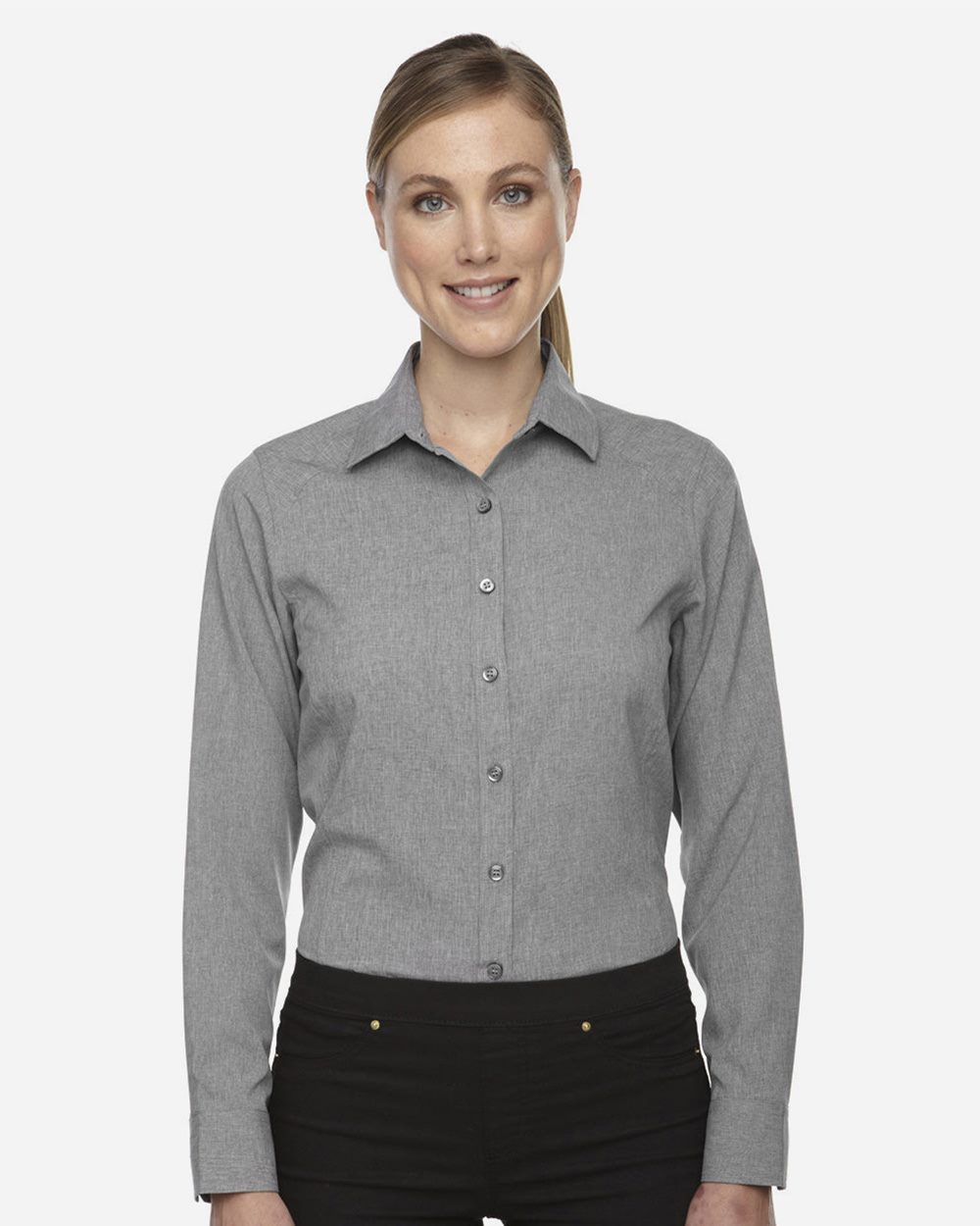 Women's Melange Performance Shirt - 78802