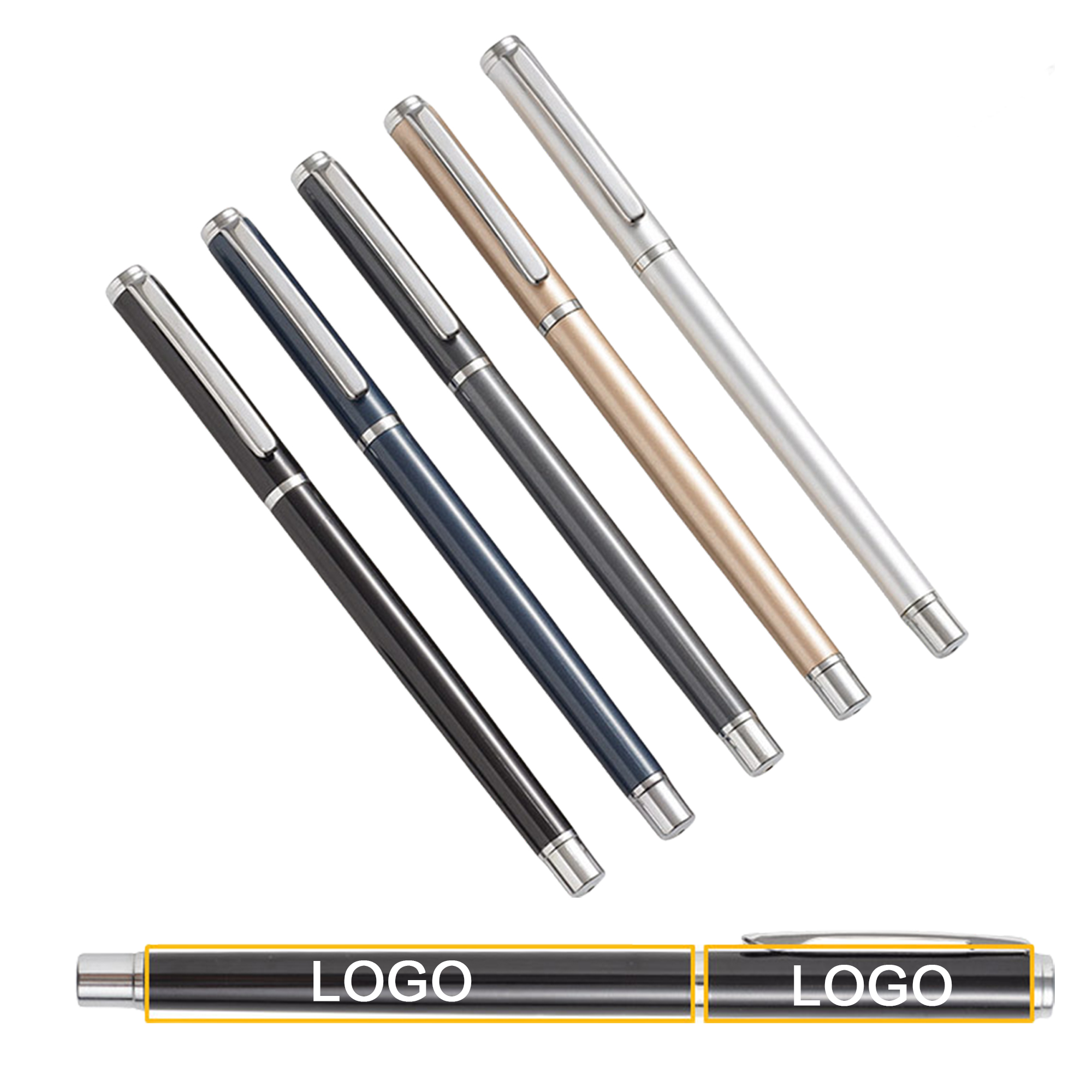Sleek Aluminum Alloy Gel Pen 3