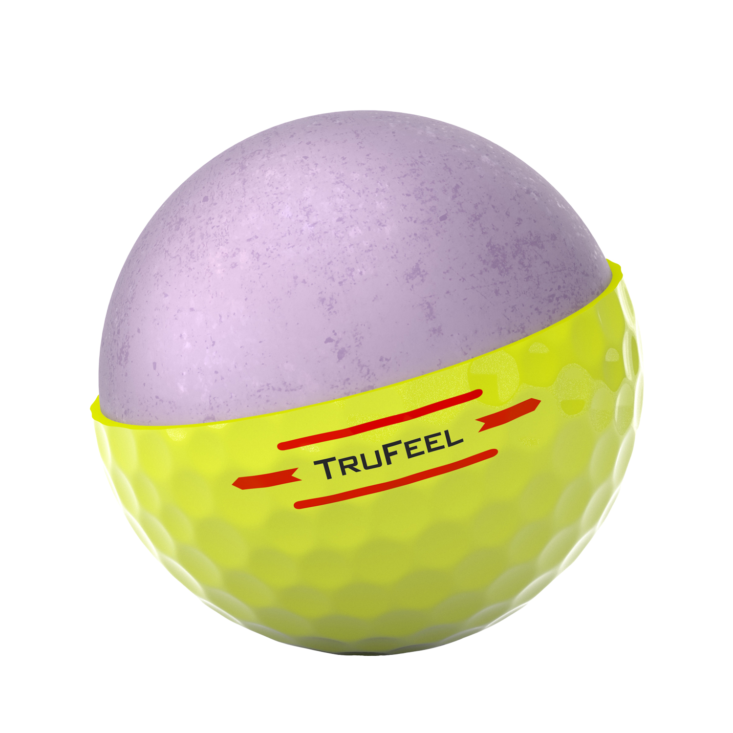 Titleist TruFeel Yellow Golf Balls 12