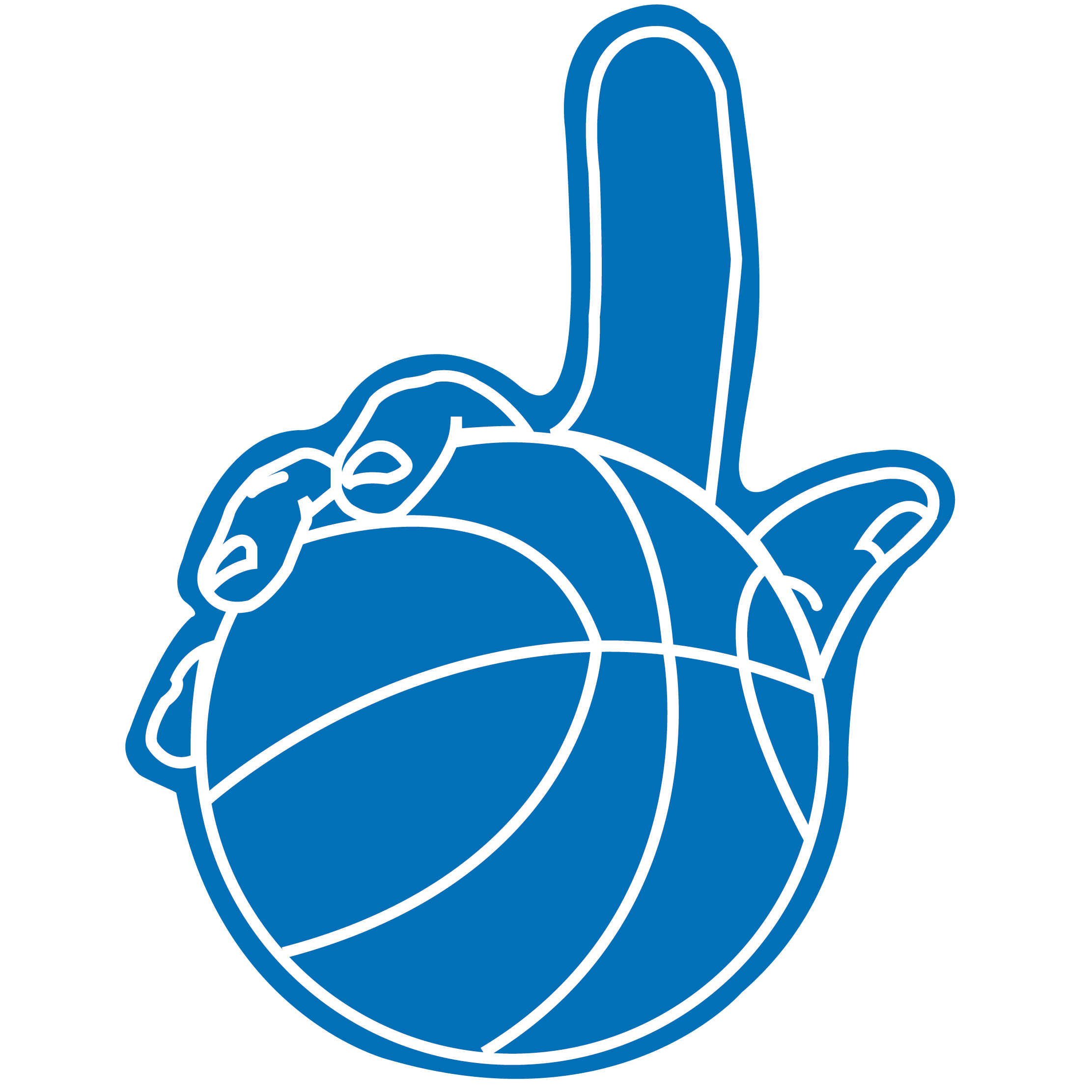 Large Basketball Hand 72
