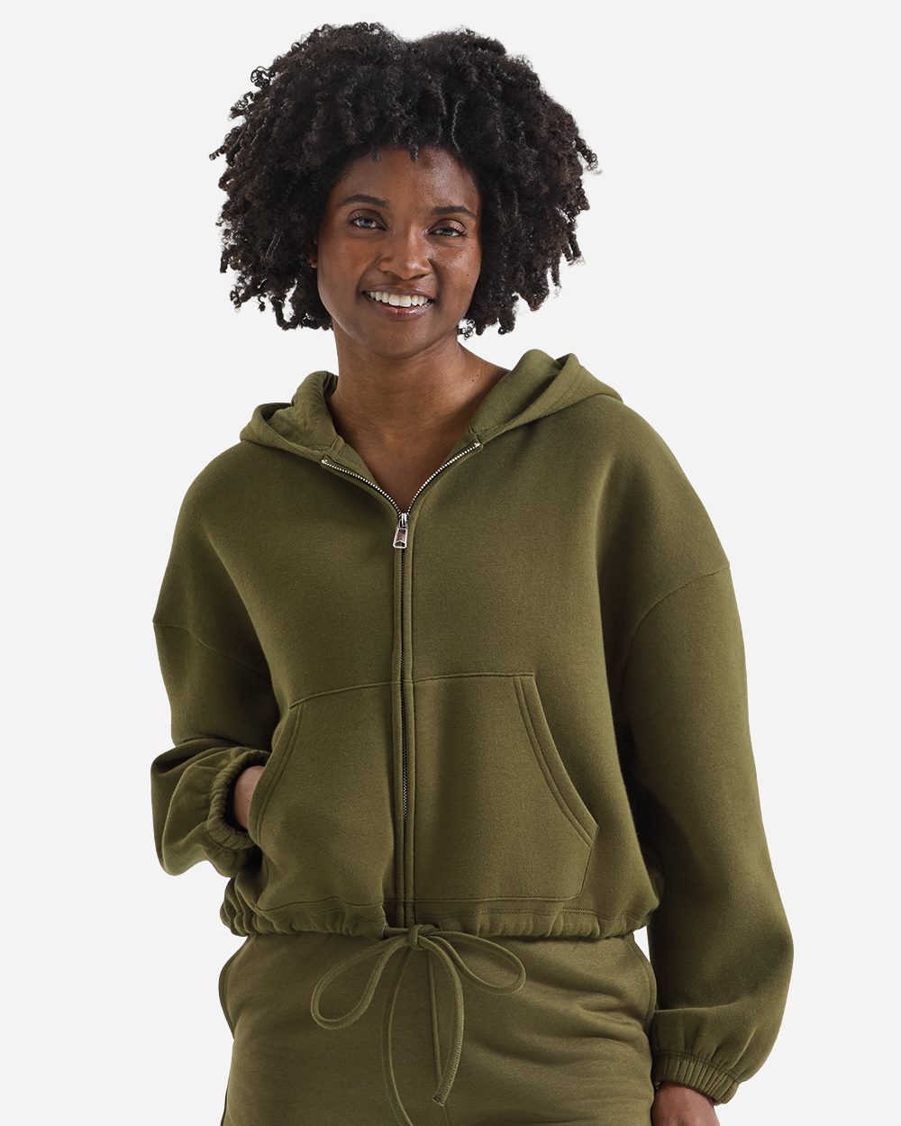 Women's Maria Full-Zip Hooded Sweatshirt - TD601