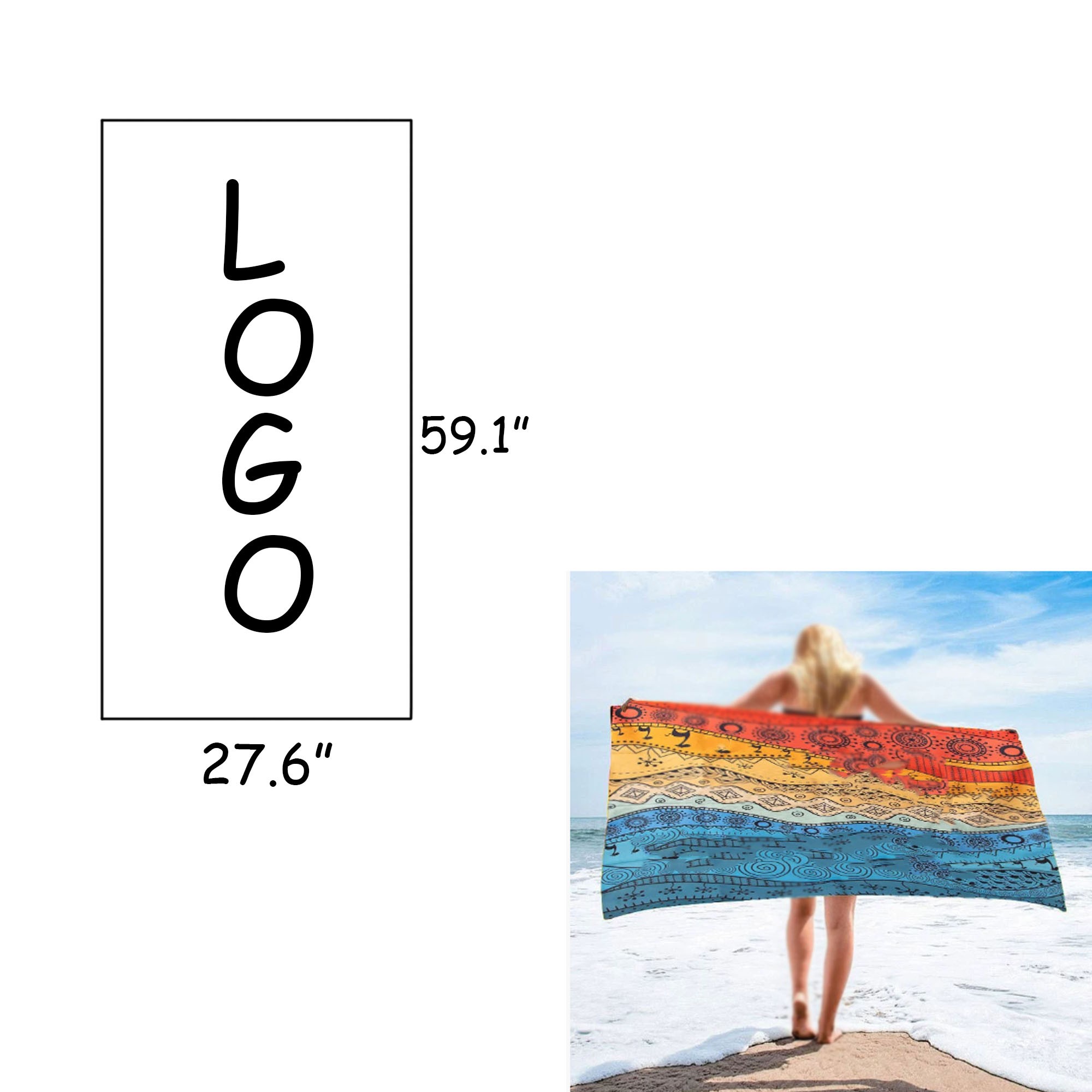 Microfibre Beach Towel