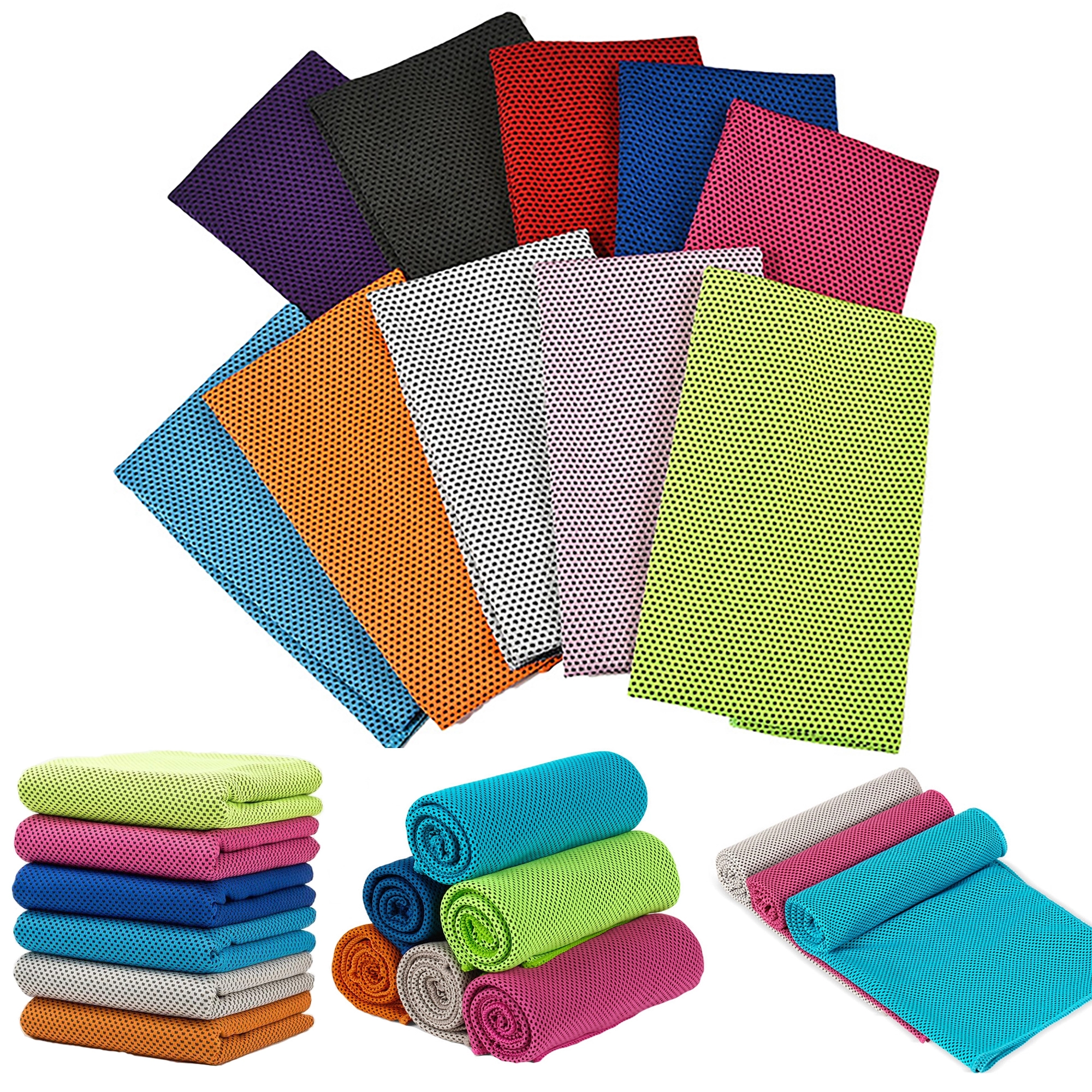 MOQ 50pcs Soft Cooling Towel for Instant Relief 4