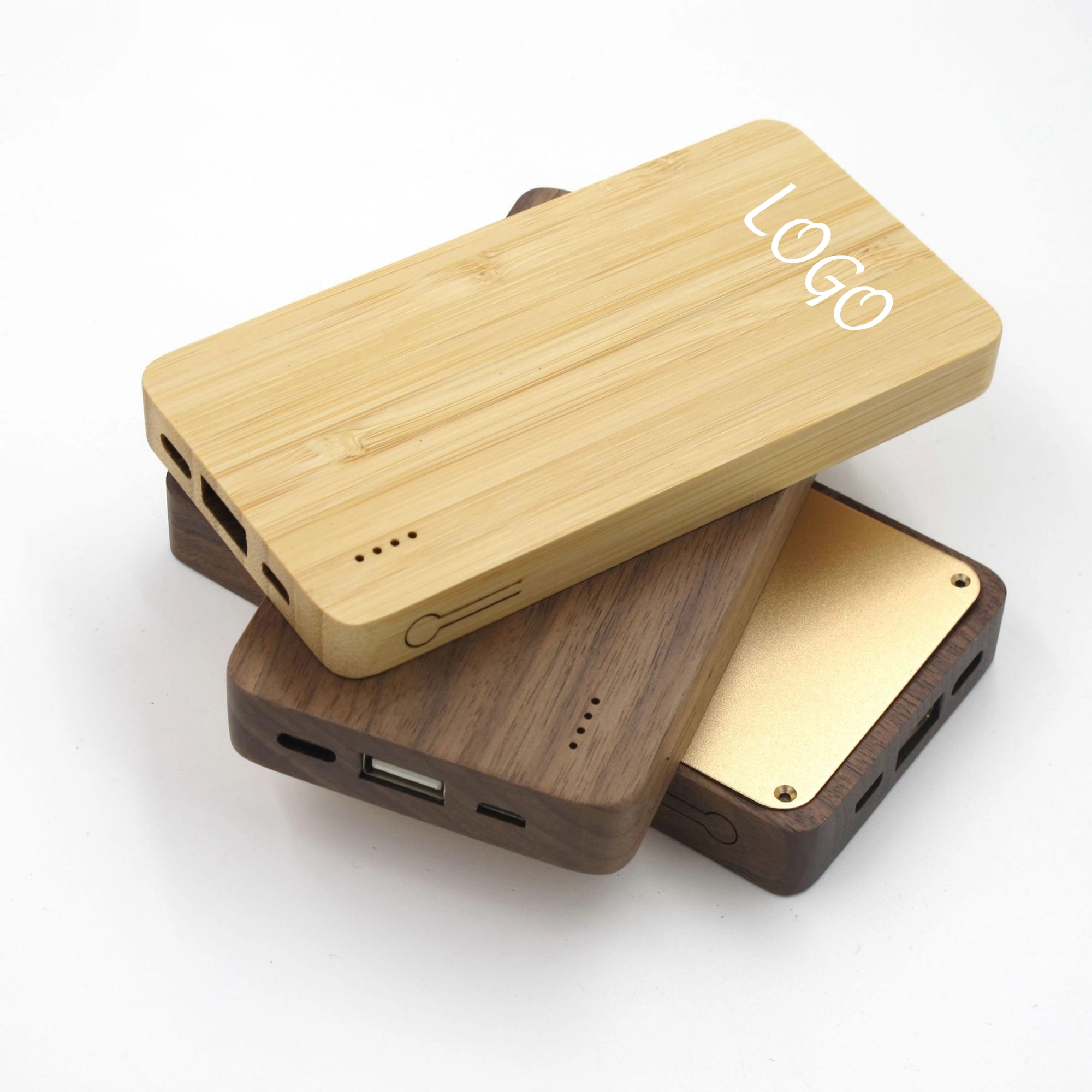 5000mAh Eco-friendly Wooden Power Bank