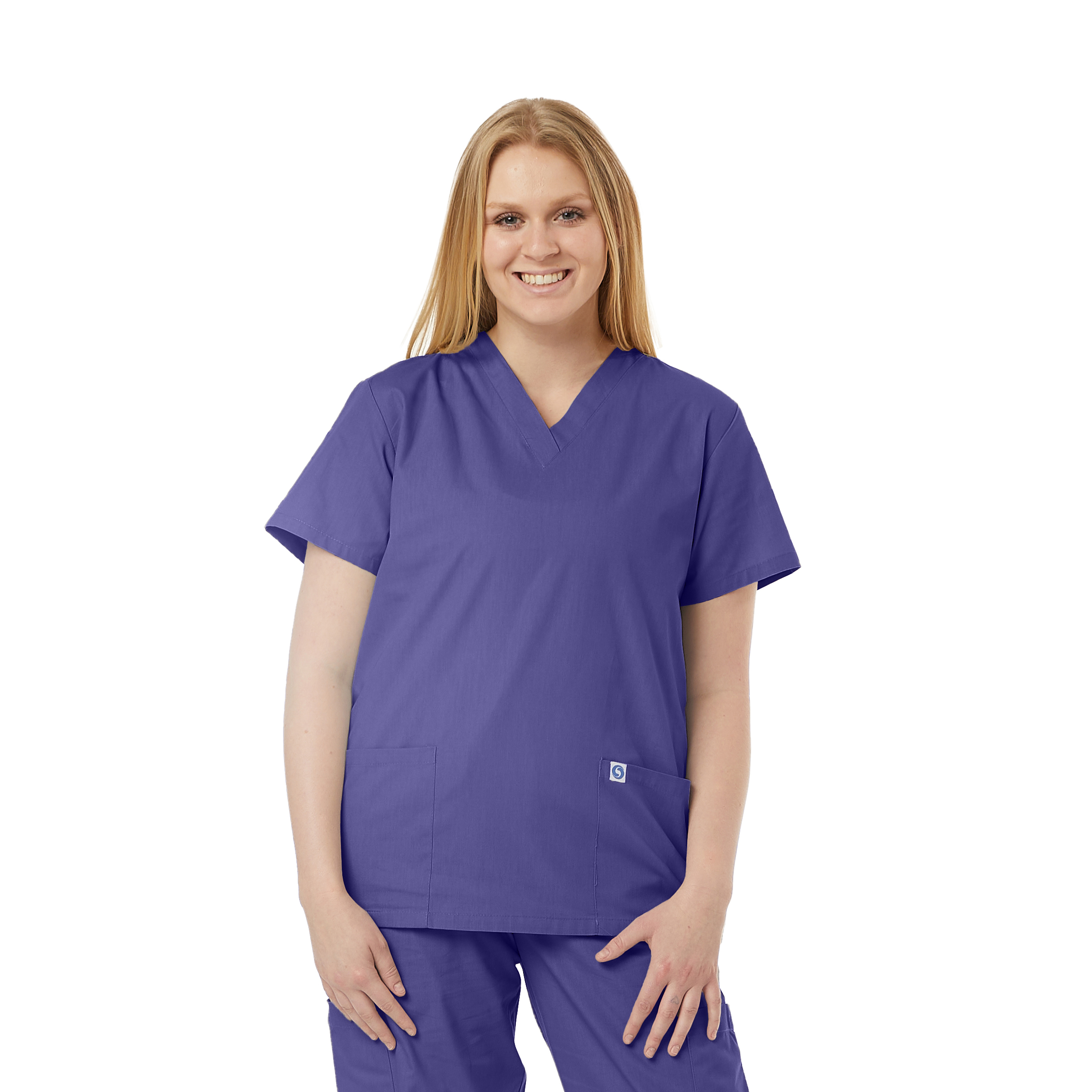 Unisex V-Neck Scrub Tunic 27