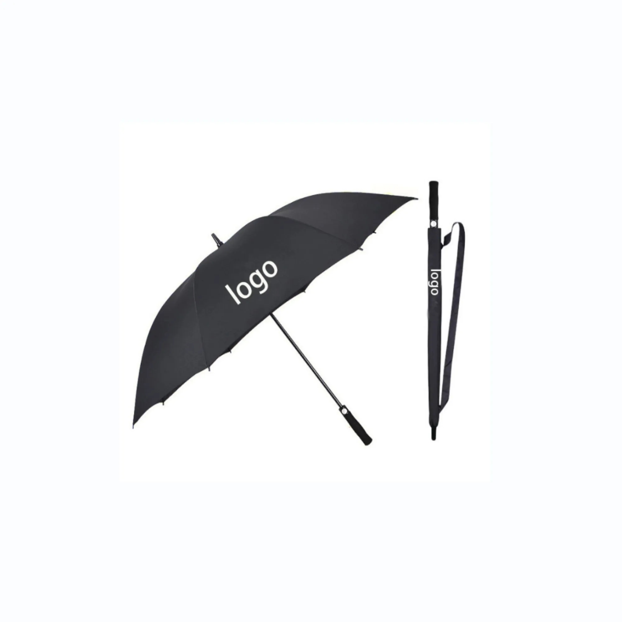 Wind-resistant Long-handled Golf Umbrella