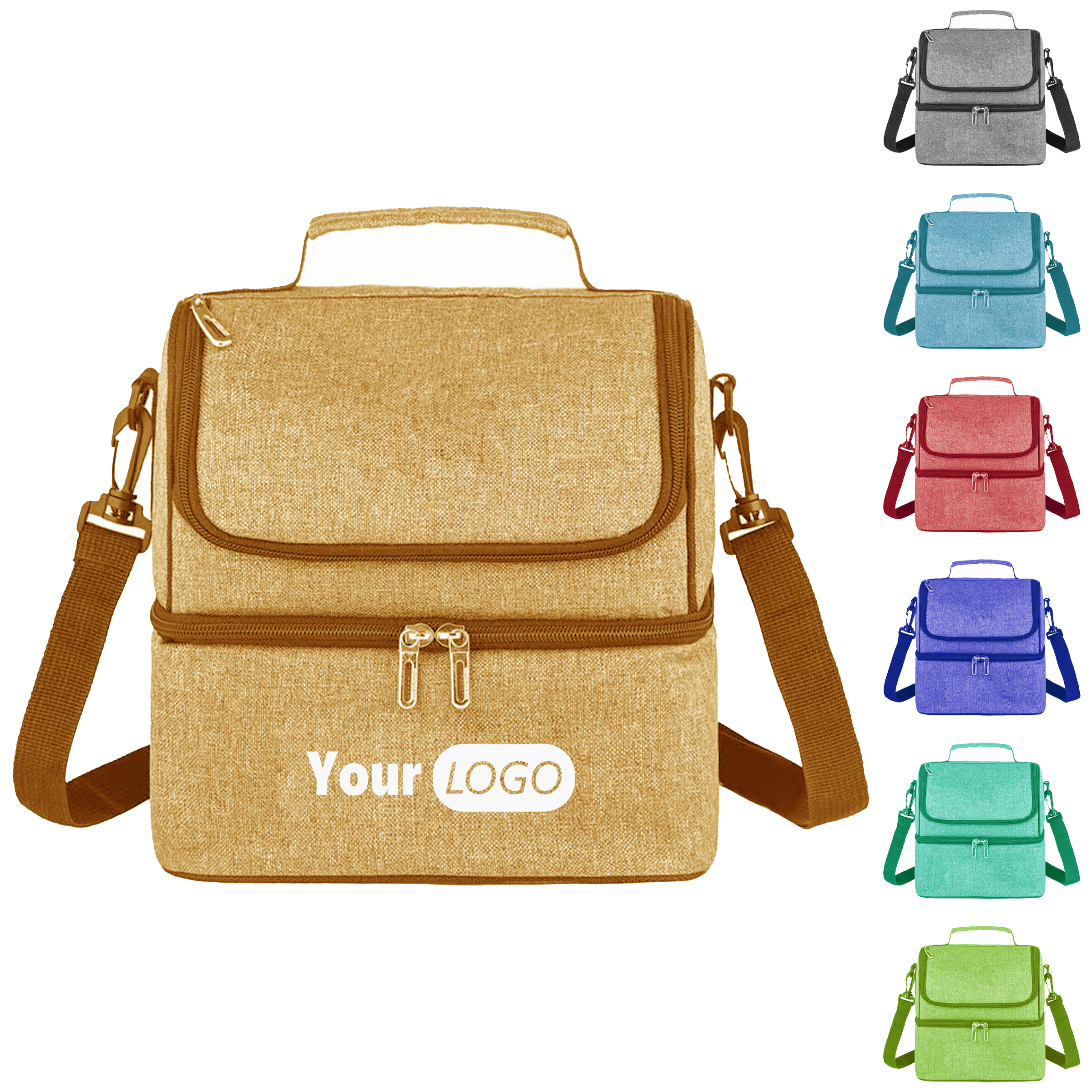 Polyester Stylish Cooler Lunch Bag