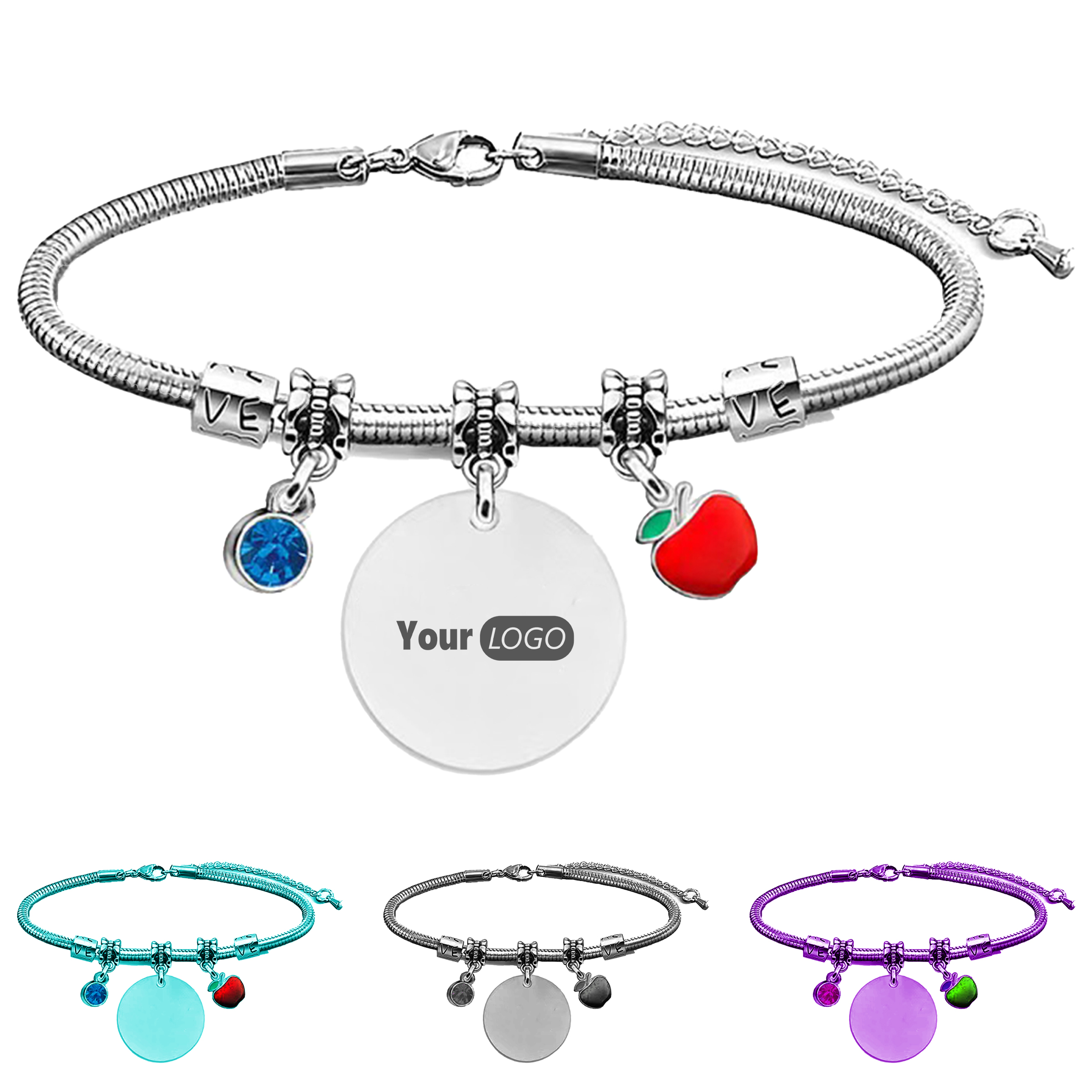 Stainless Steel Elegant Custom Bracelet 3