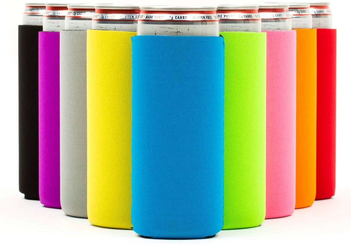 12oz Sublimated Slim Can Cooler Sleeve
