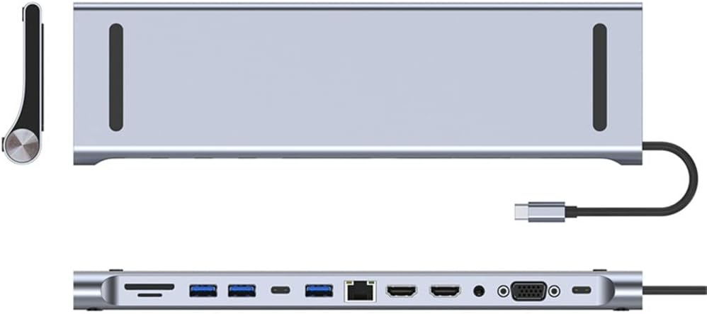12 in1 USB C Hub Multiport Docking Station 12