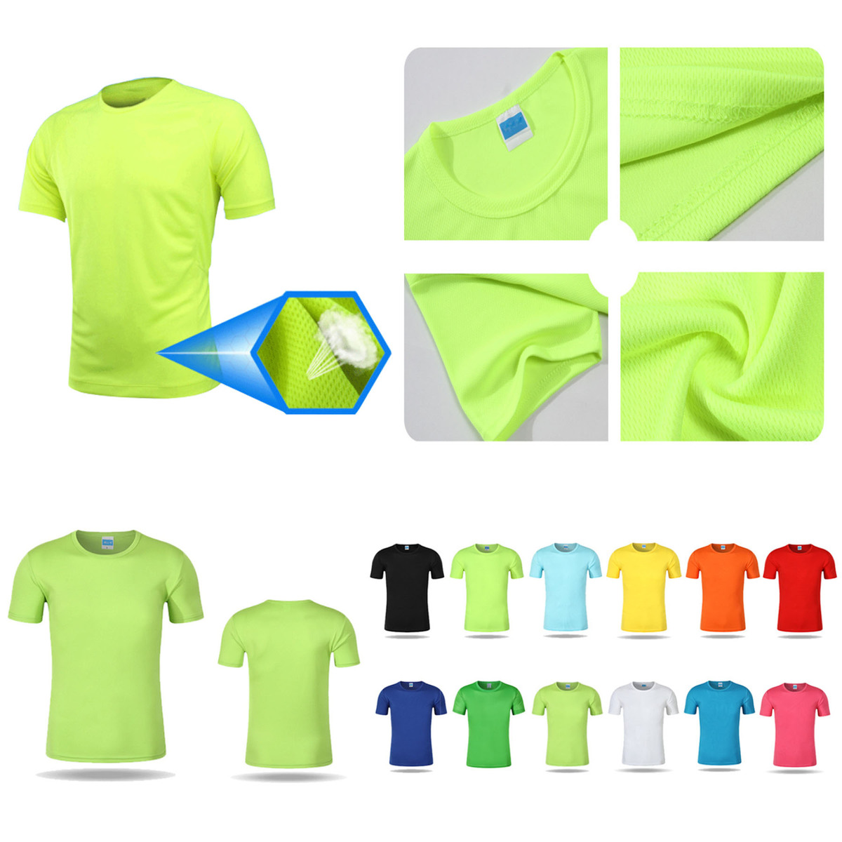 Quick-Drying Short Sleeve T-Shirt