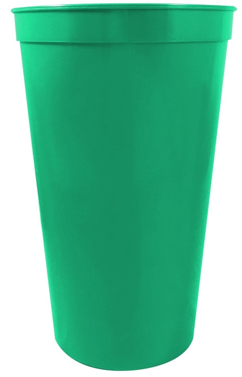 22 oz. Smooth Wall Plastic Stadium Cup 24
