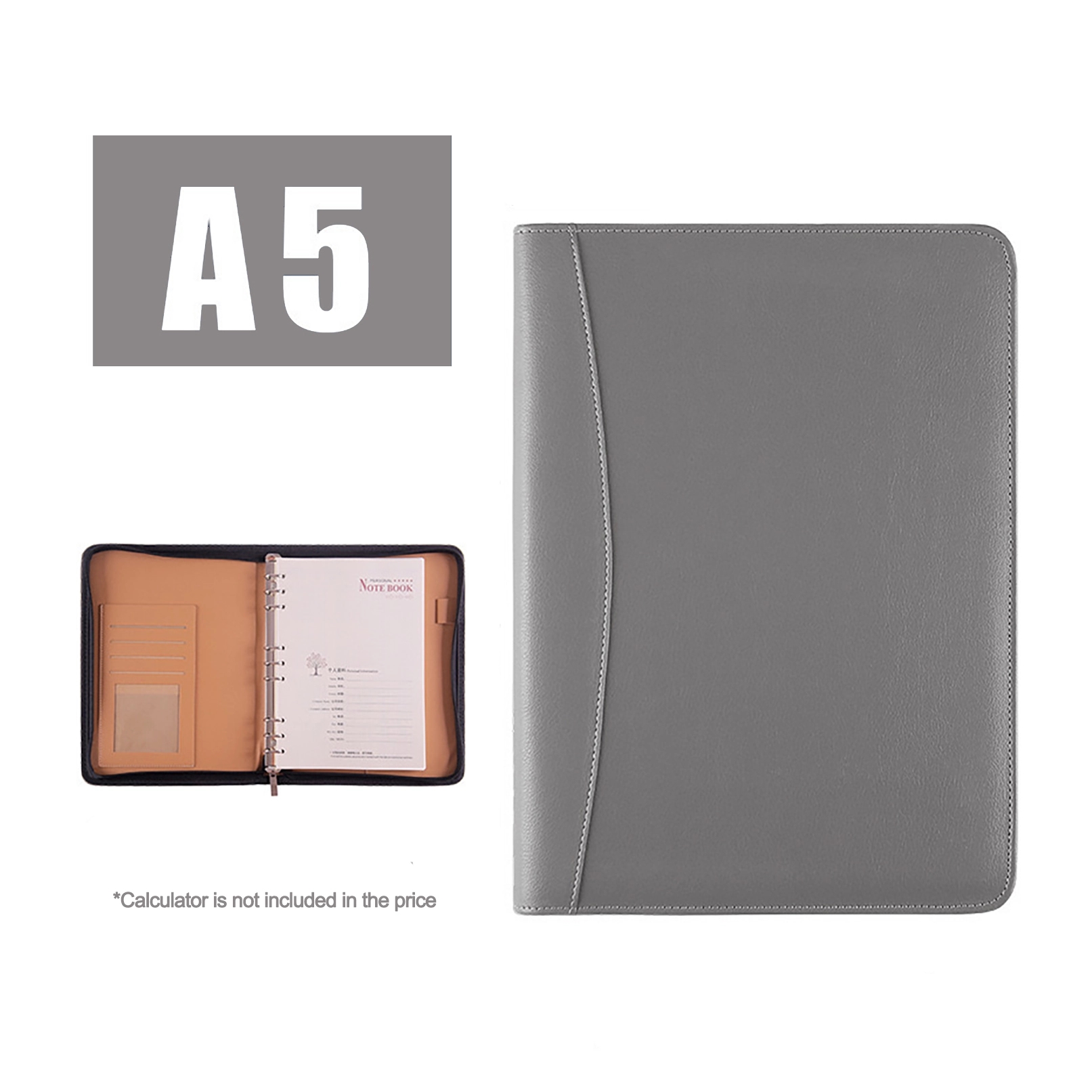 Tech Portfolio with Zipper 7