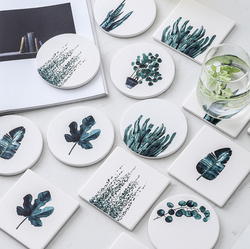 Absorbent Ceramic Coaster