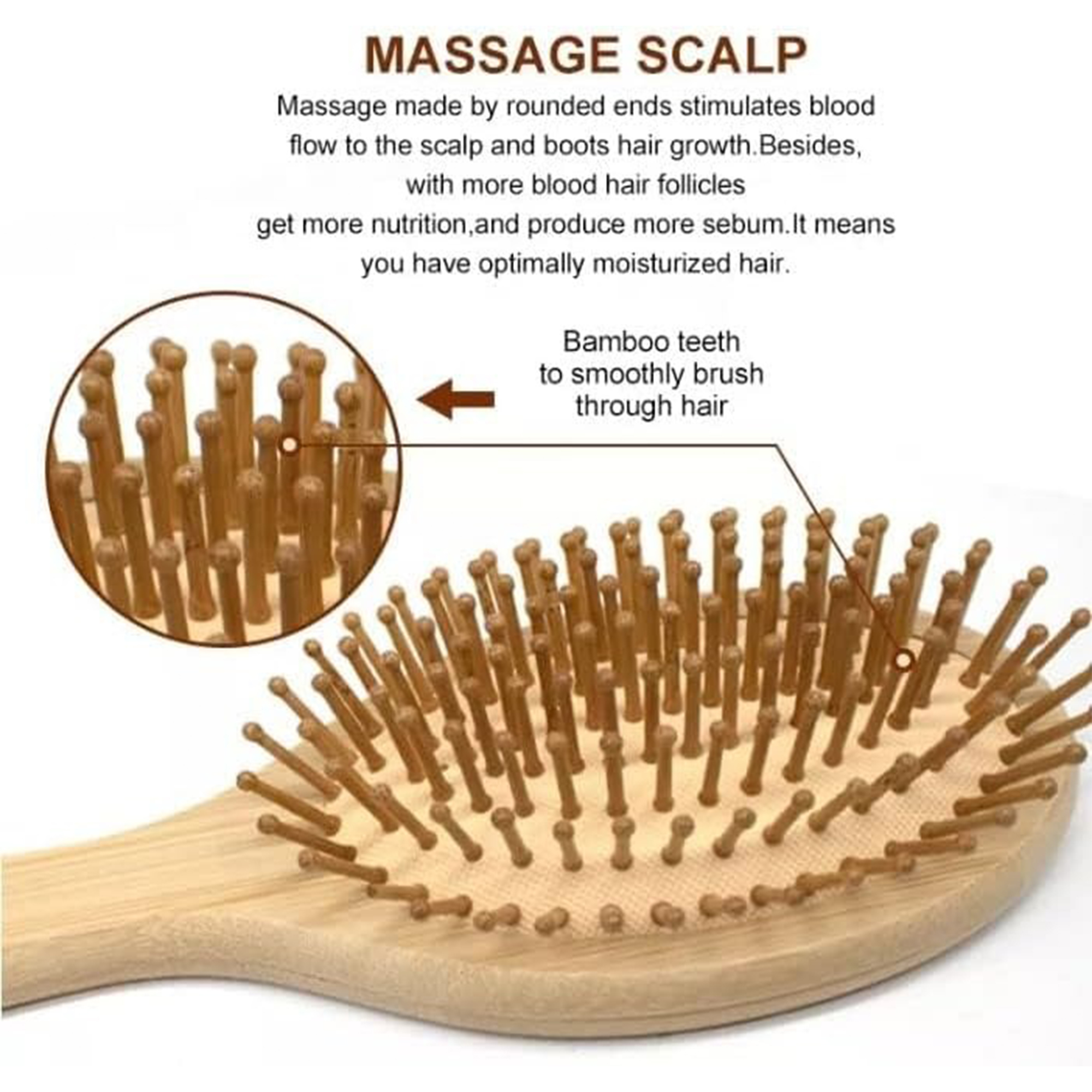 MOQ 100pcs The Daily Care Comb 7