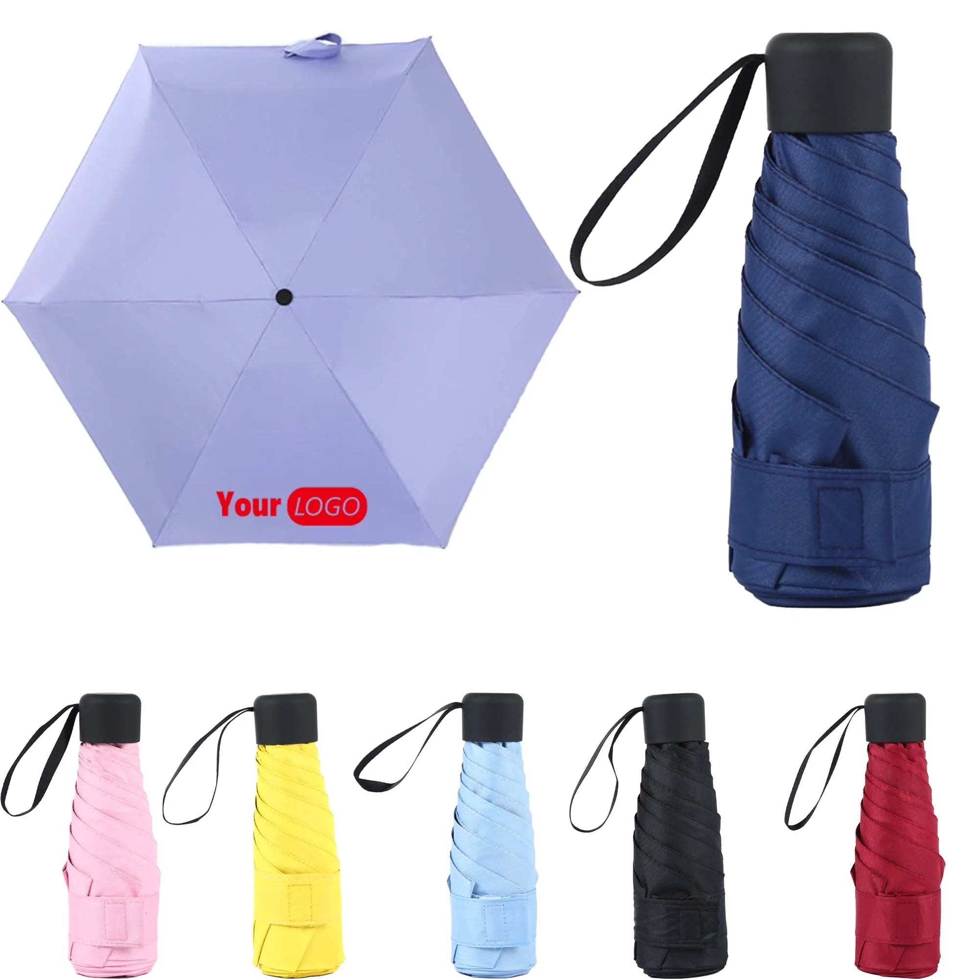 Compact Folding Sunshade Umbrella