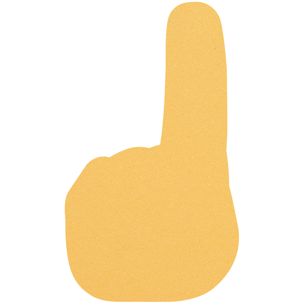 16" #1 Foam Finger 47