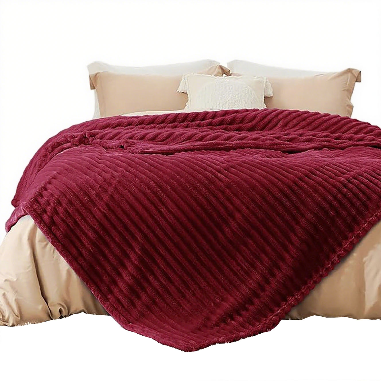 GentleSoft Fleece Throw Blanket 81