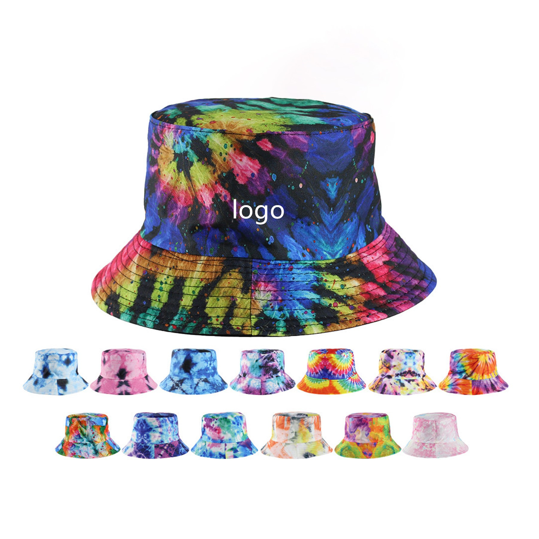 Cotton Tie Die Bucket Hat