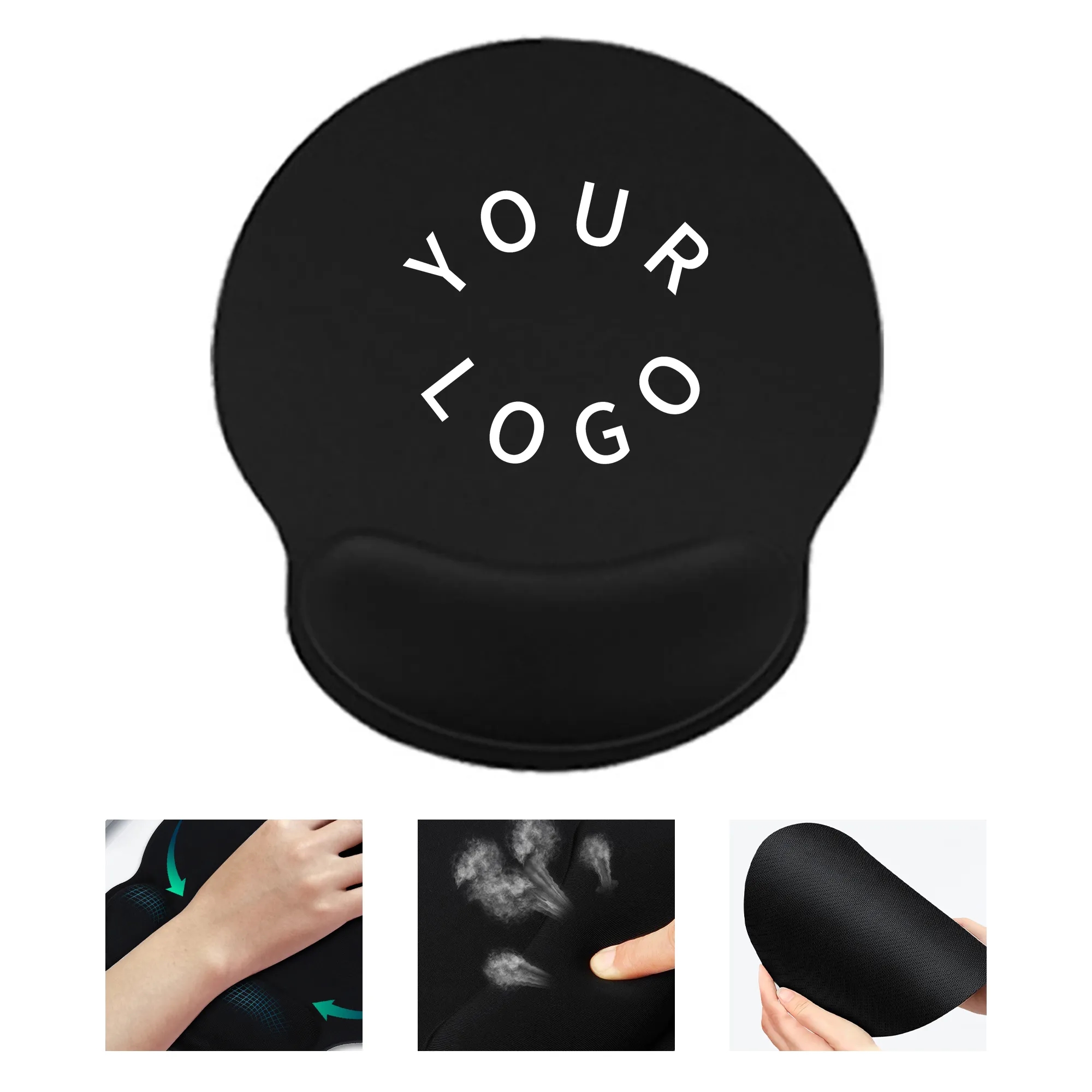 Memory Foam Mouse Pad with Wrist Support