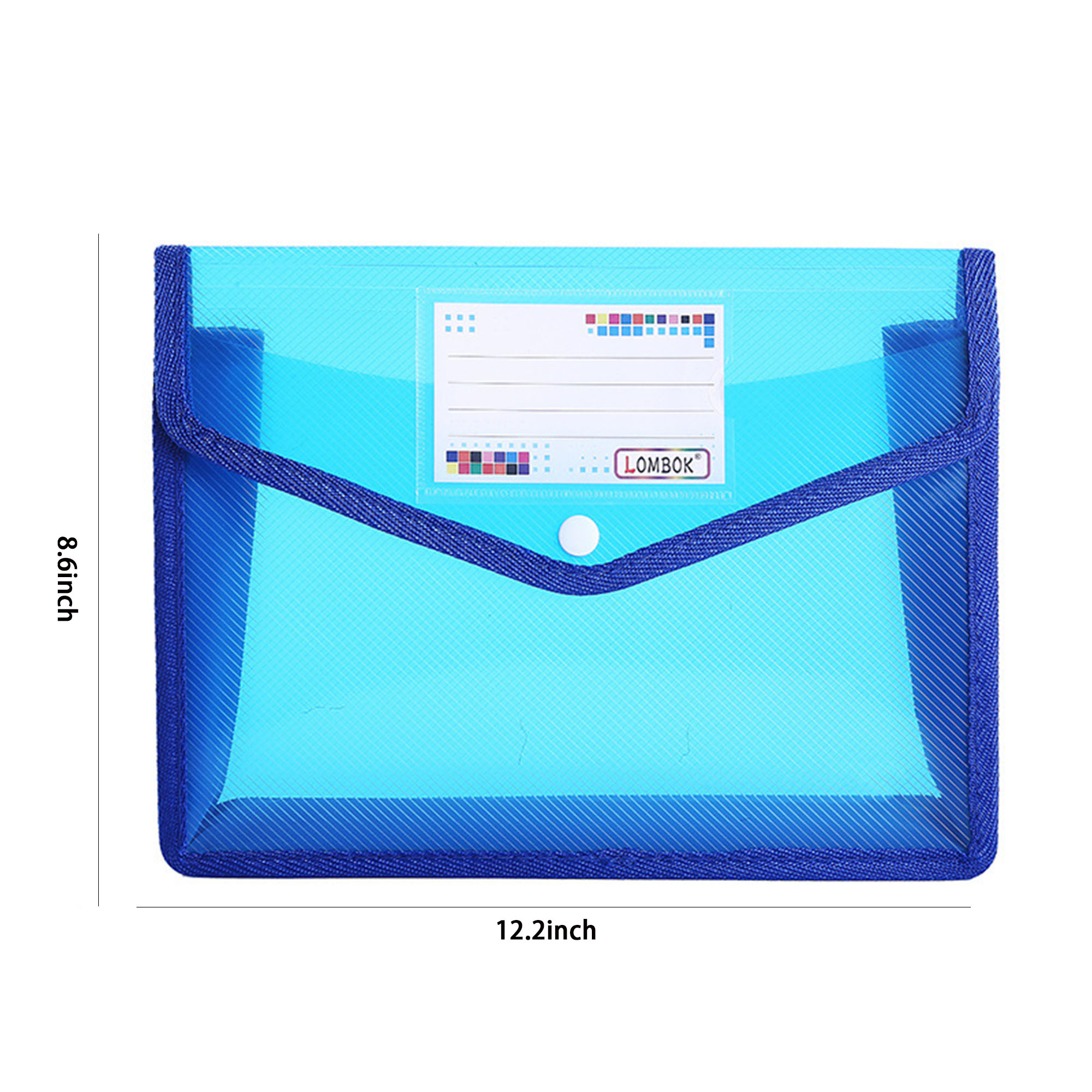Vibrant Translucent Document Organizer Holders 10