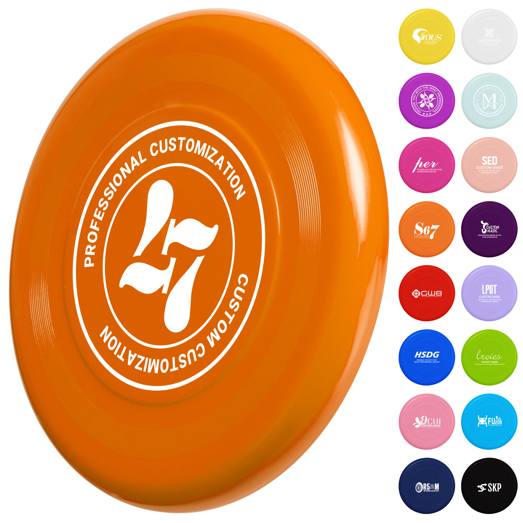 Plastic SpotsFlying Discs