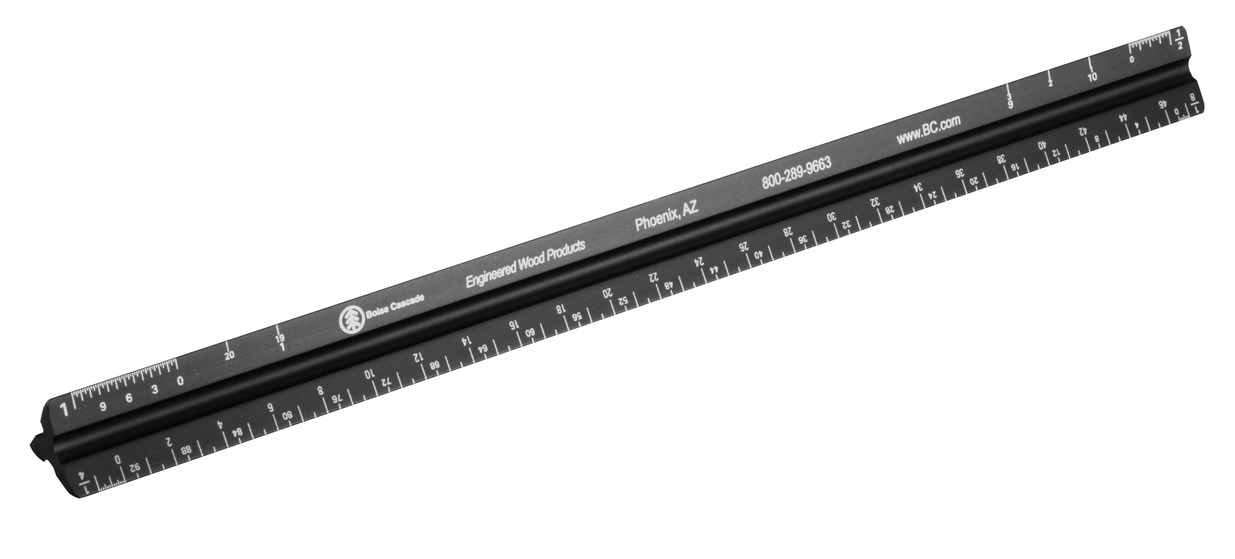 12" Architect Solid Scale - Aluminum 17