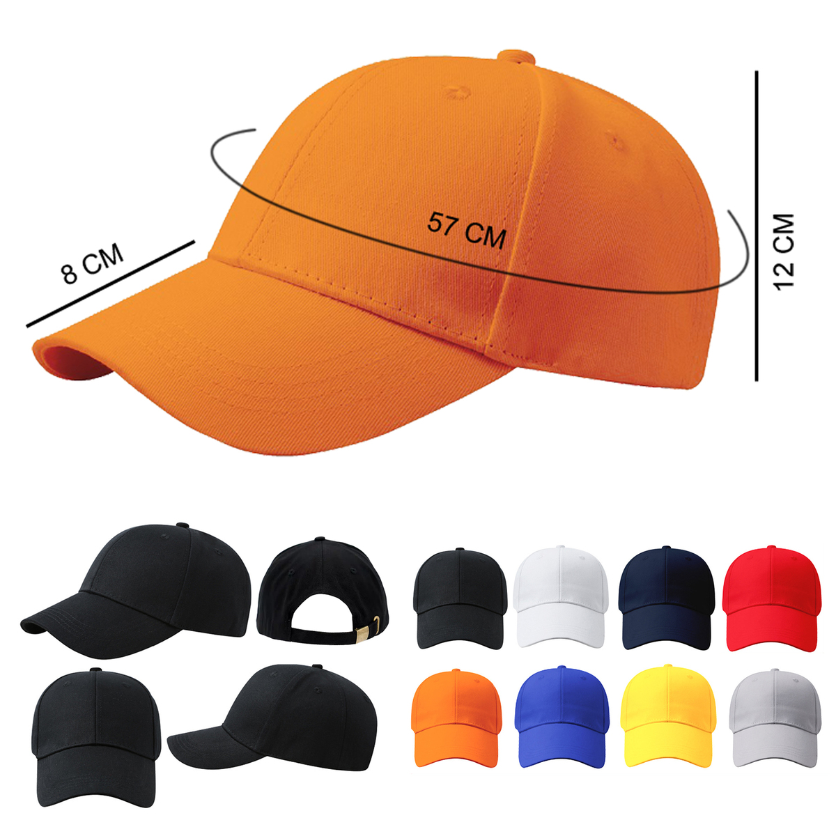 Cotton Baseball Cap