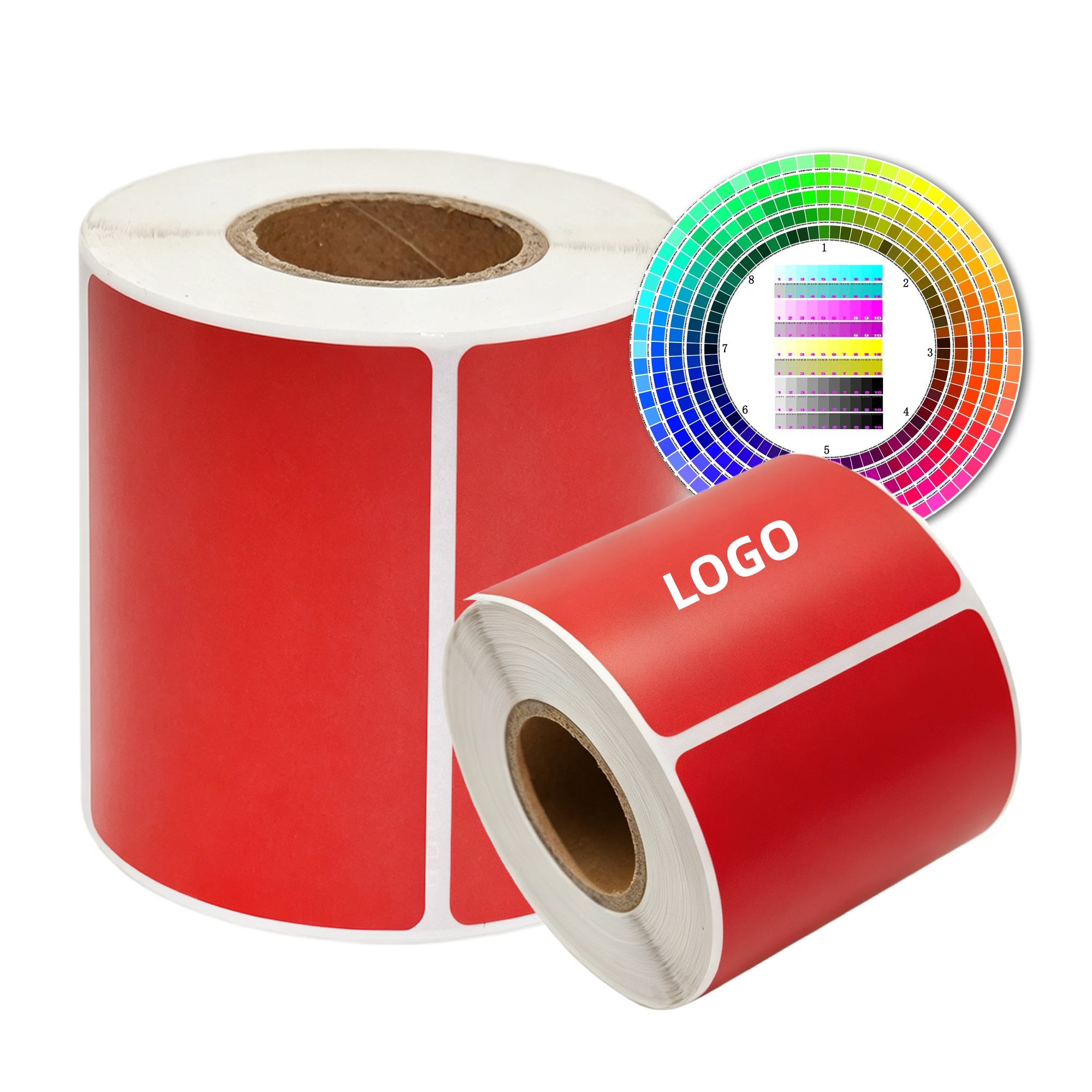 Rectangular Sticker Roll