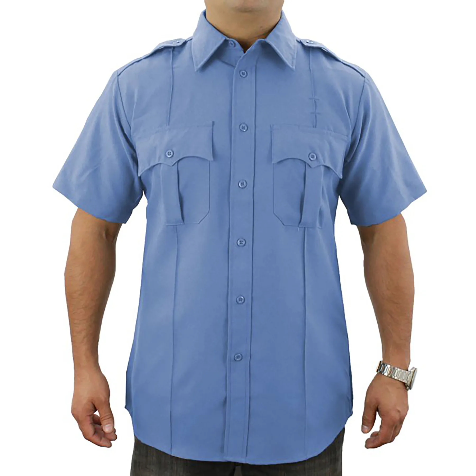 Short-sleeved Uniform Shirt 23