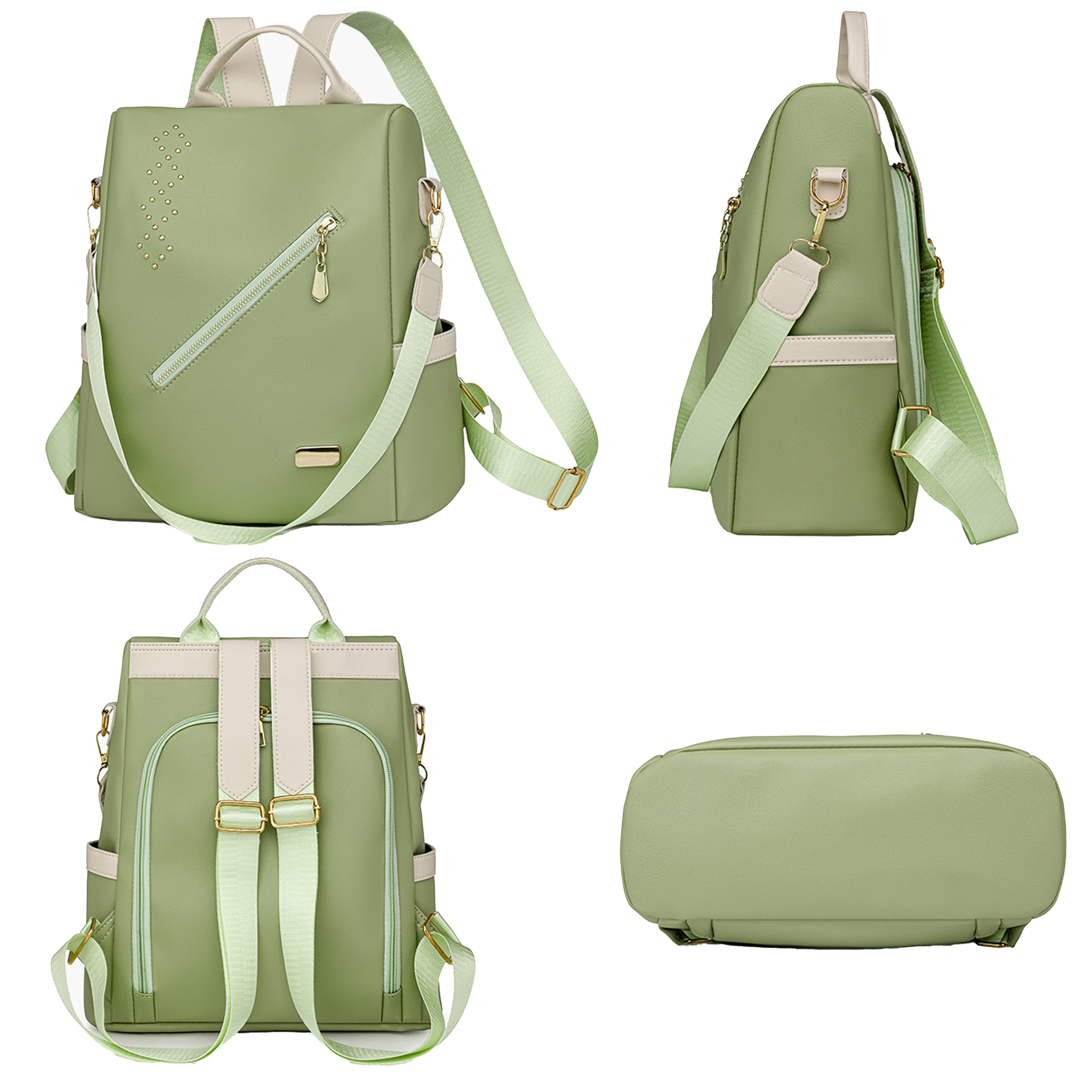 Pu Travel Leisure Backpack 11