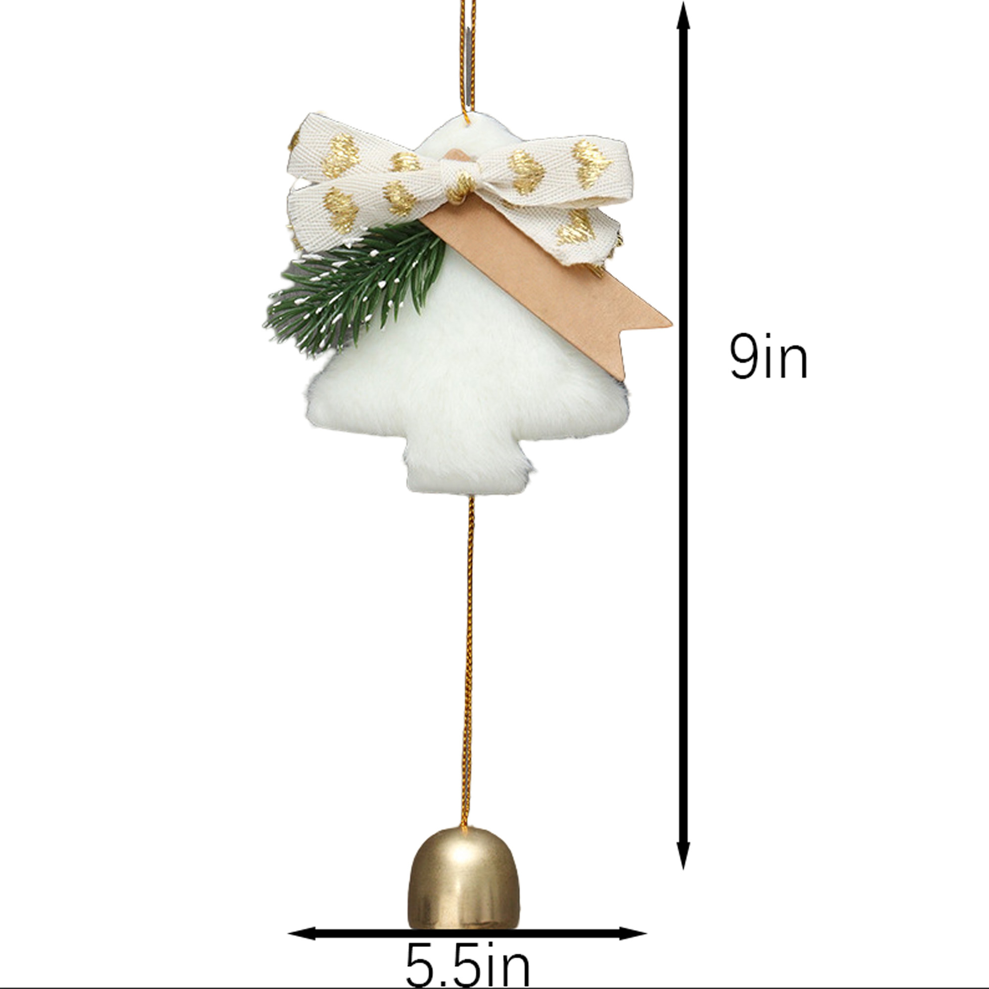 Christmas Tree Plush Cute Pendant 5