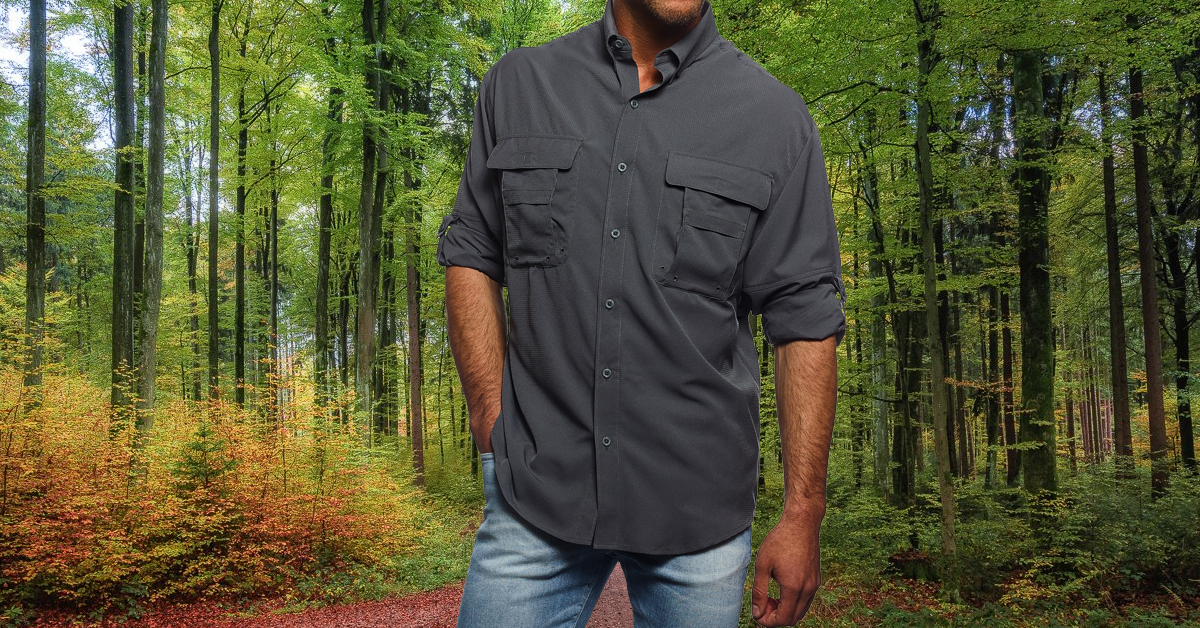 Men's Long Sleeve Fishing Shirt 30