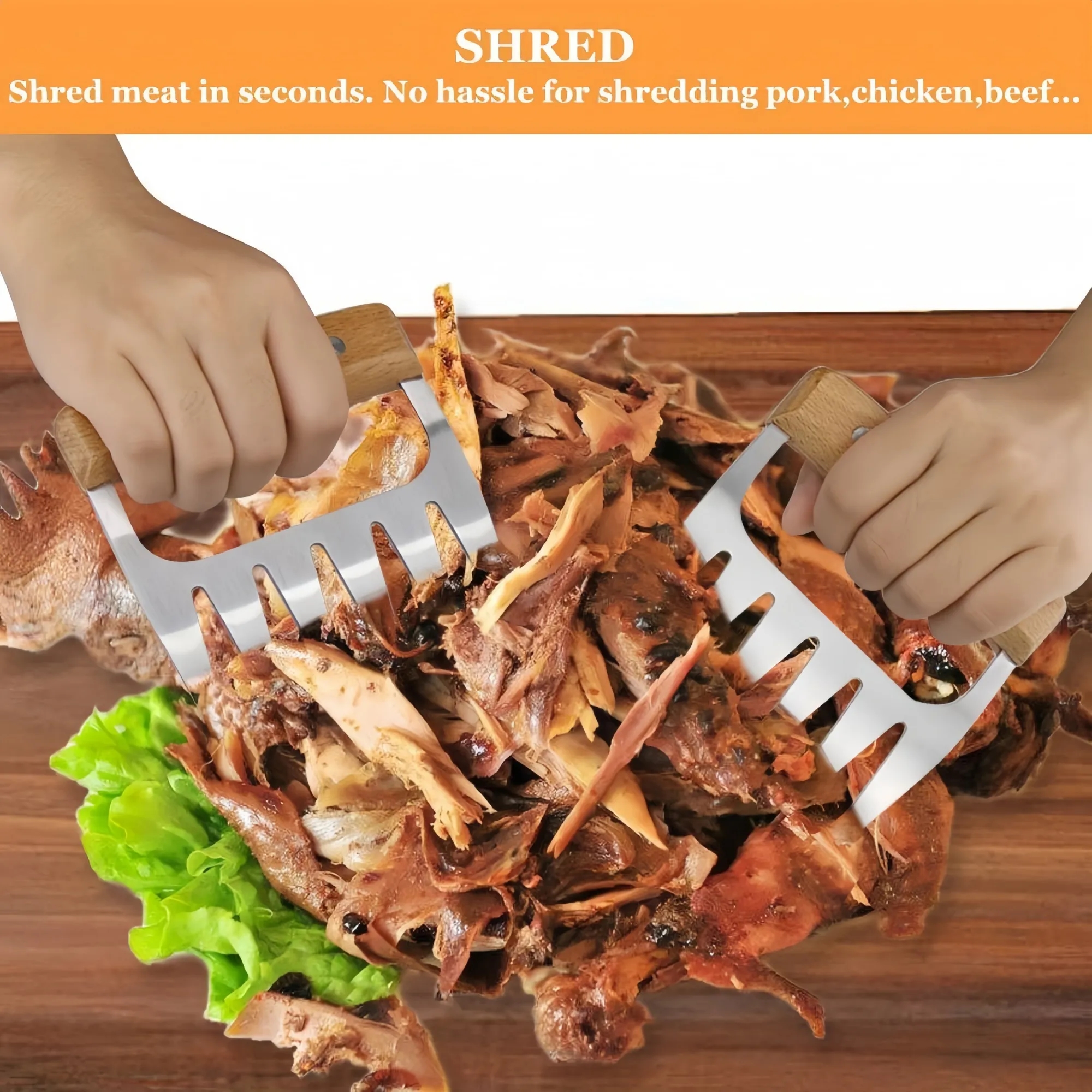 Shredder Claws For Meat Stainless Blades 7