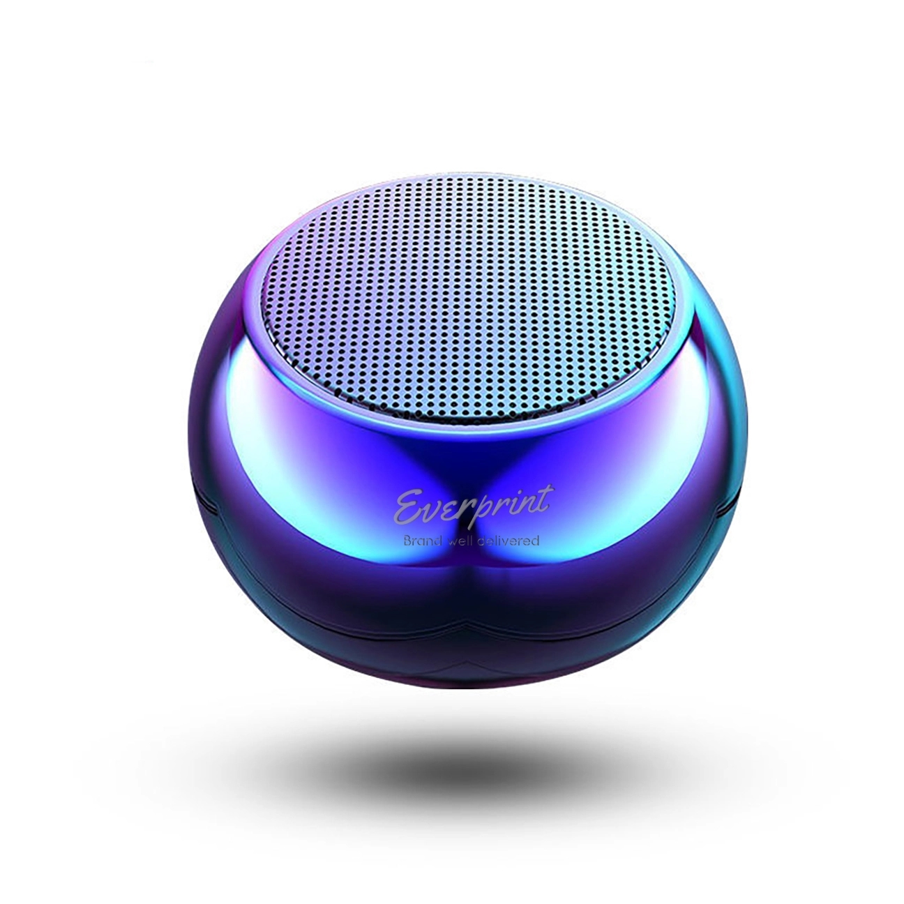 Mini Metallic Wireless Portable Round Speakers