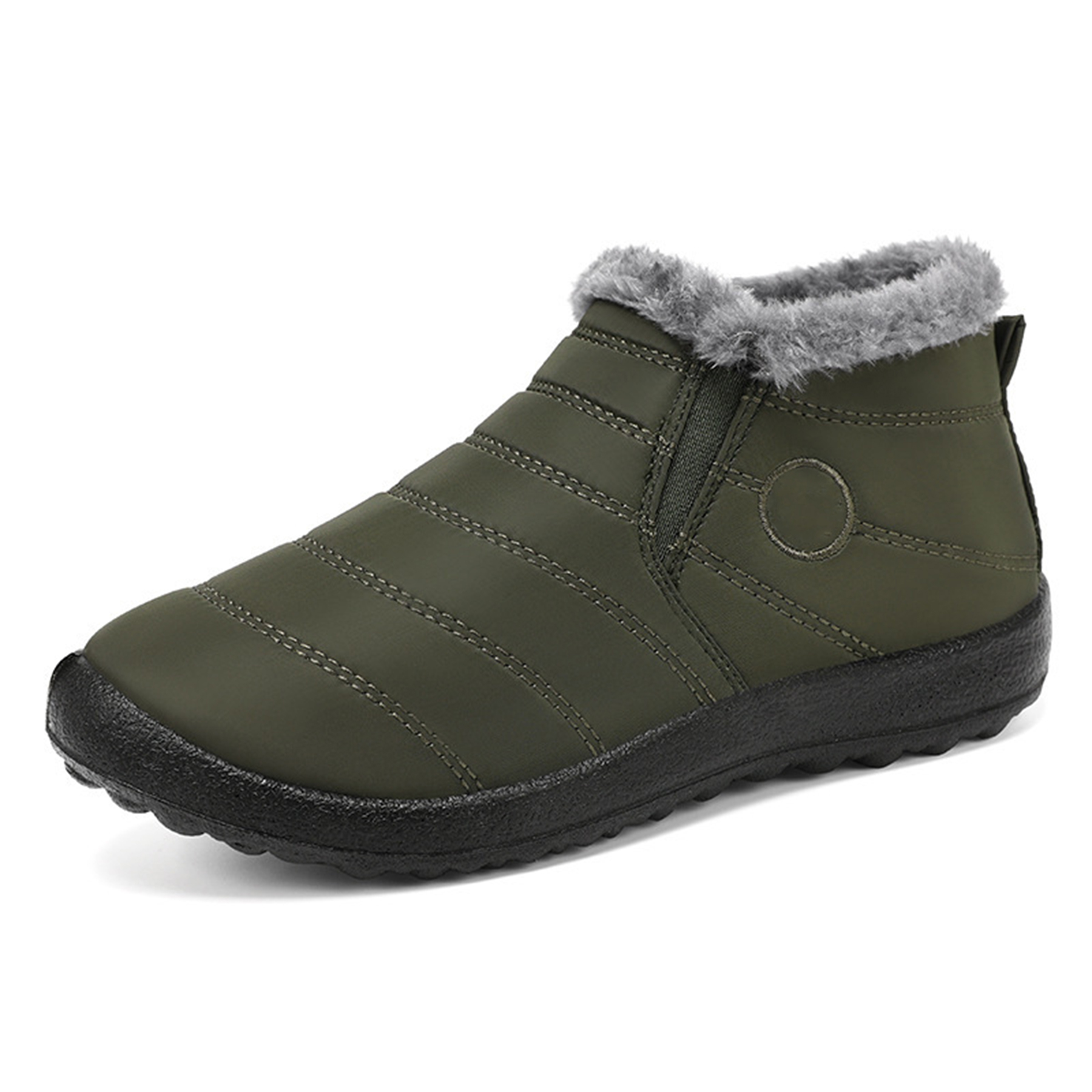 Winter Fur Lined Snow Boots 35