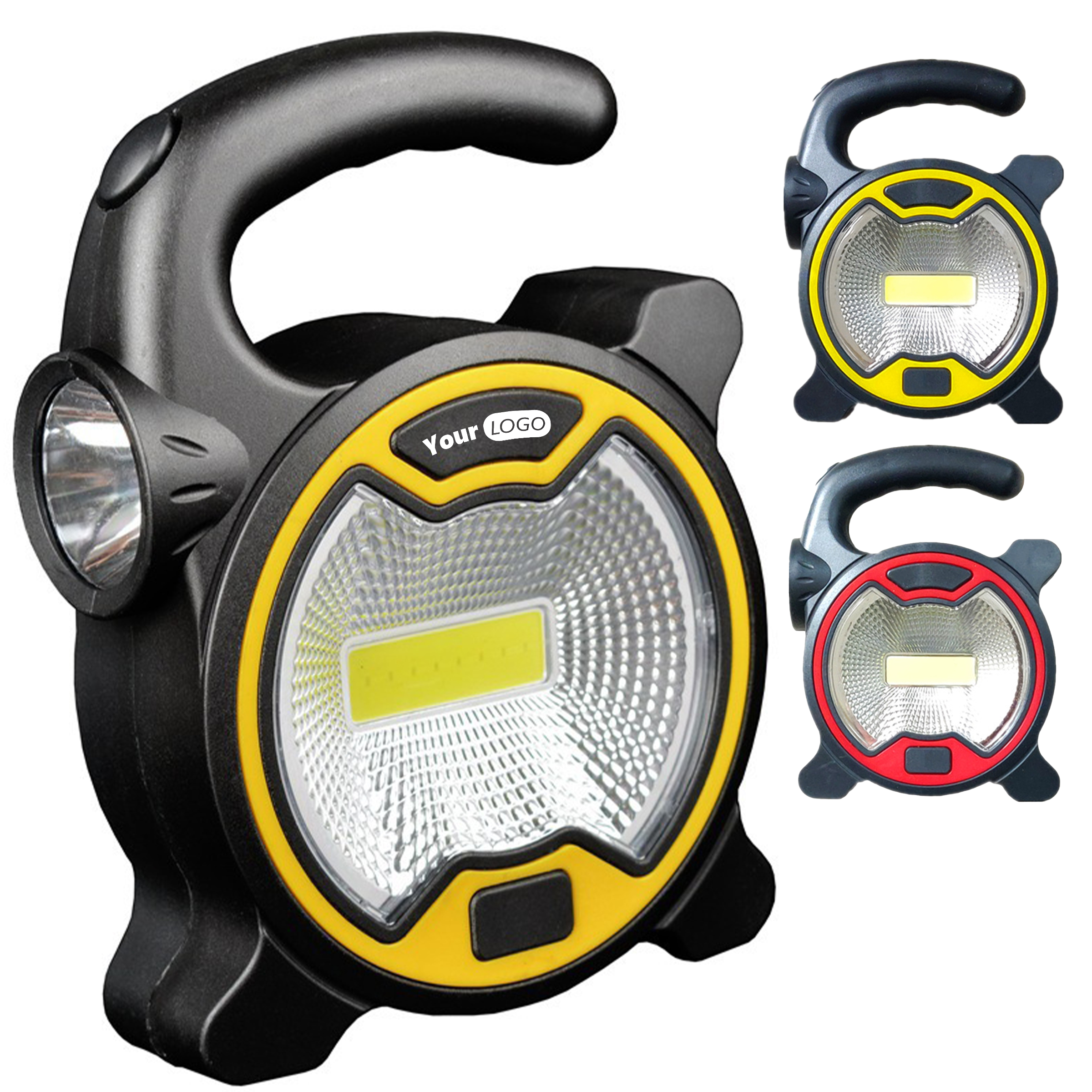 Plastic Multi Functional Camping Lighting Flashlight