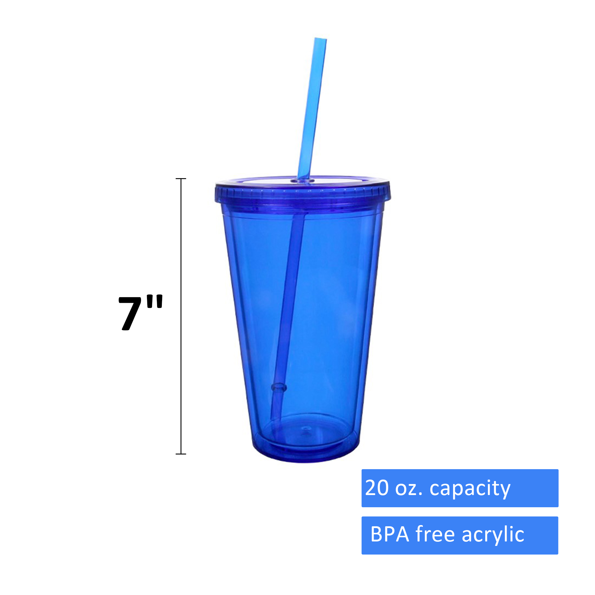 20 oz Double Wall Acrylic Tumbler