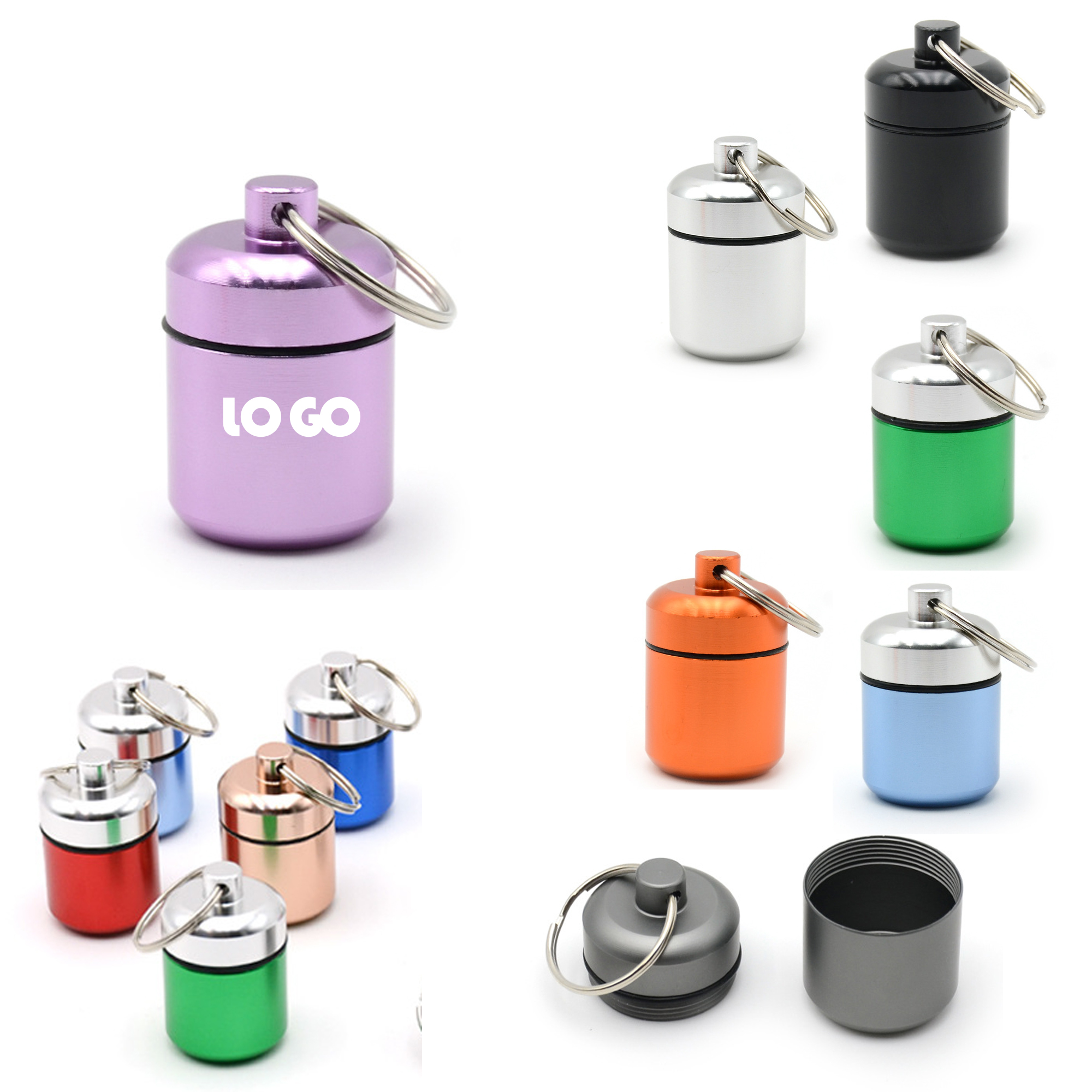 Metal Storage Tank Keychain 3