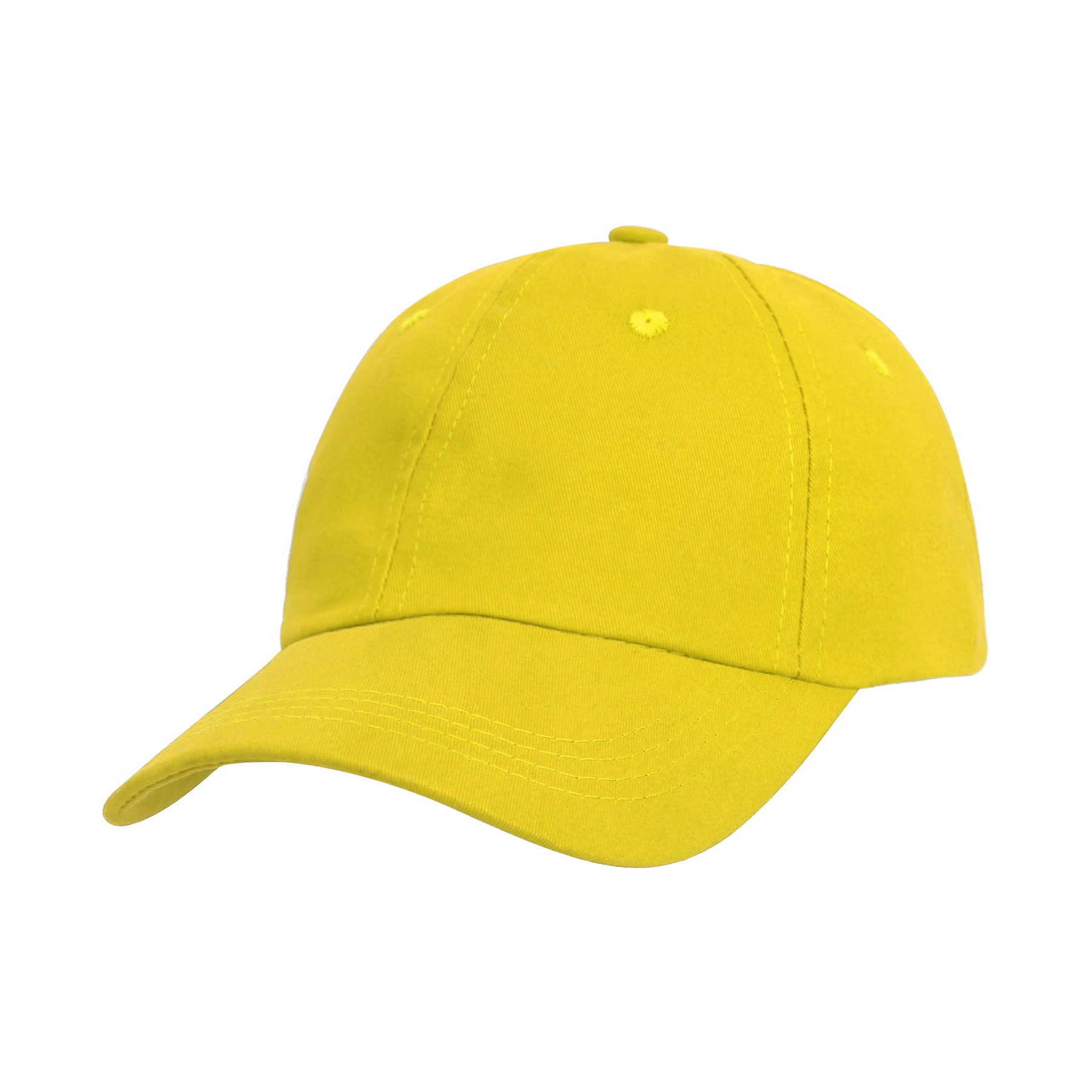 6 Panel Low Profile Unstructured Cotton Twill Baseball Cap 54